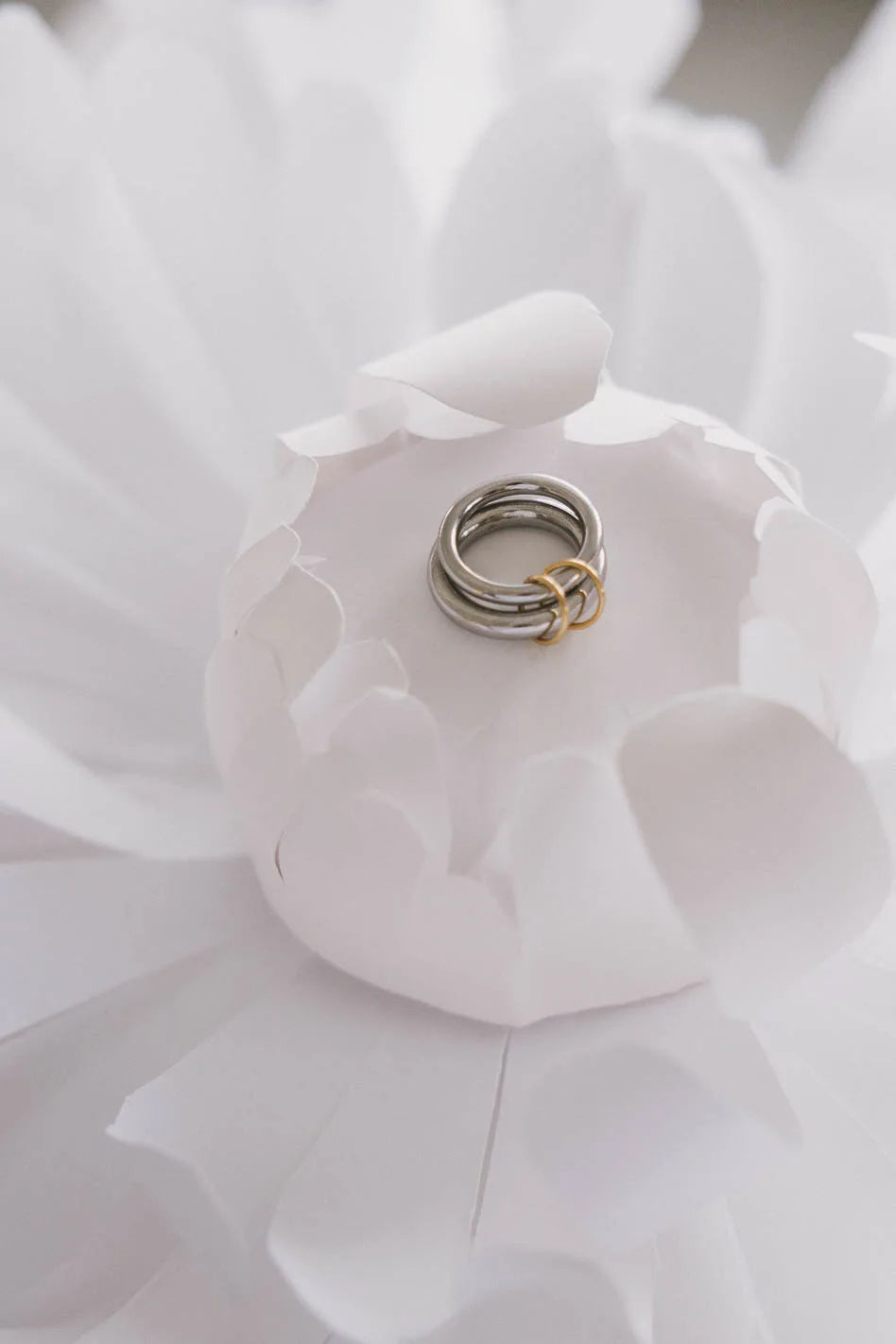 Jolene Stacked Ring Set for Women - Trendy Layered Gold & Silver Rings - Perfect for Everyday Wear, Gifts & Special Occasions