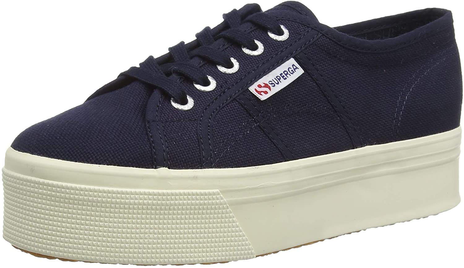Superga Unisex Low-Top Sneakers - Classic Canvas Casual Shoes for Men & Women | Comfortable Everyday Walking, Street Style Fashion, Lightweight Breathable Design for Travel & Outdoors