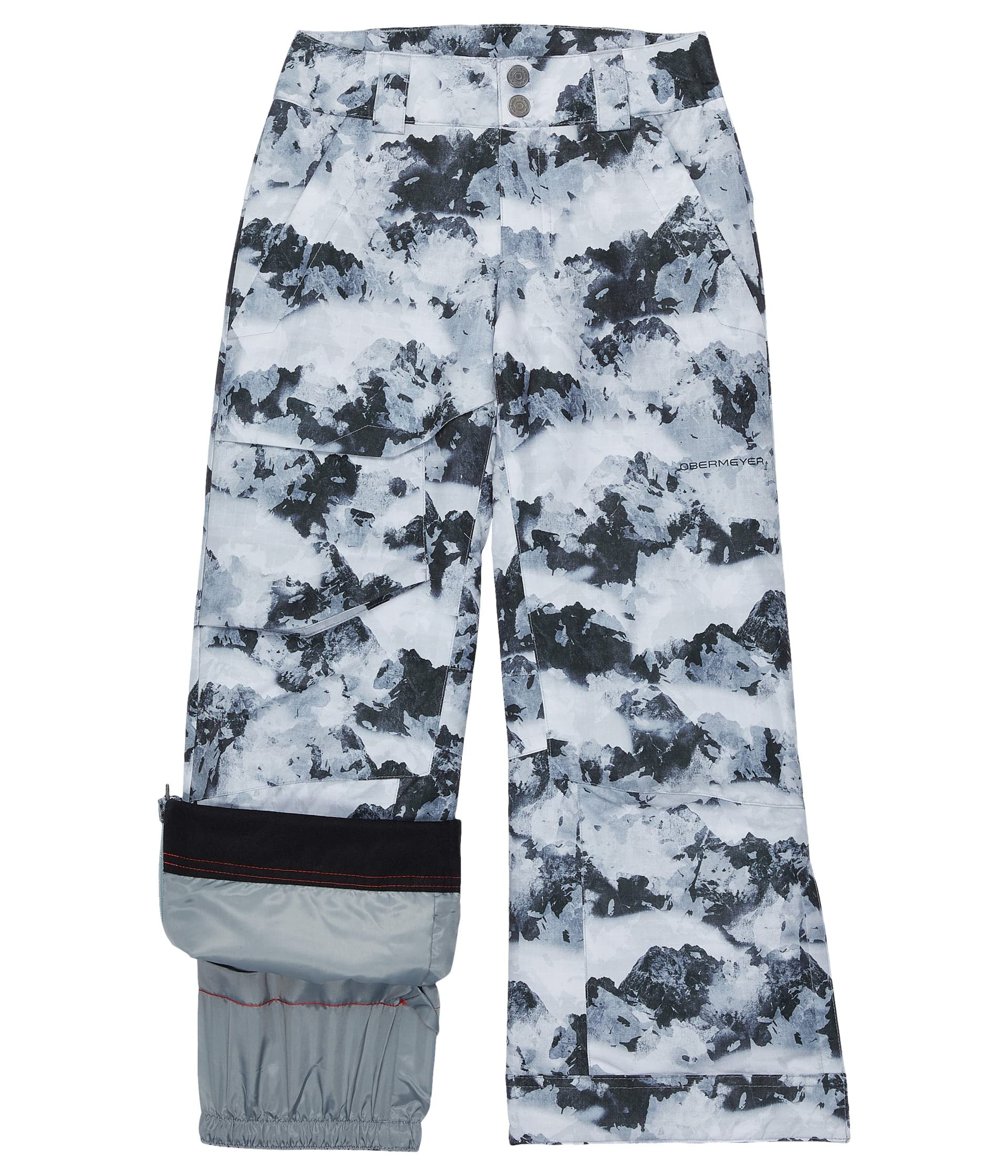 Obermeyer Boys' Brisk Print Pants - Waterproof Snow Pants for Kids (Toddler & Youth Sizes) - Perfect for Skiing, Snowboarding & Winter Outdoor Activities
