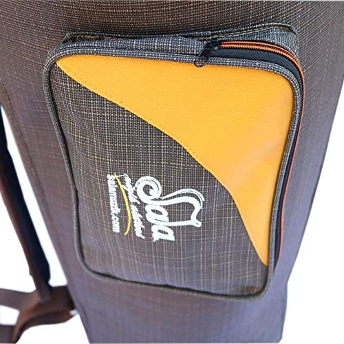 Waterproof Padded Bass Darbuka Doumbek Gig Bag Case for Medium Drums - Perfect for Travel, Storage & Live Performances (Model SAFE-325)