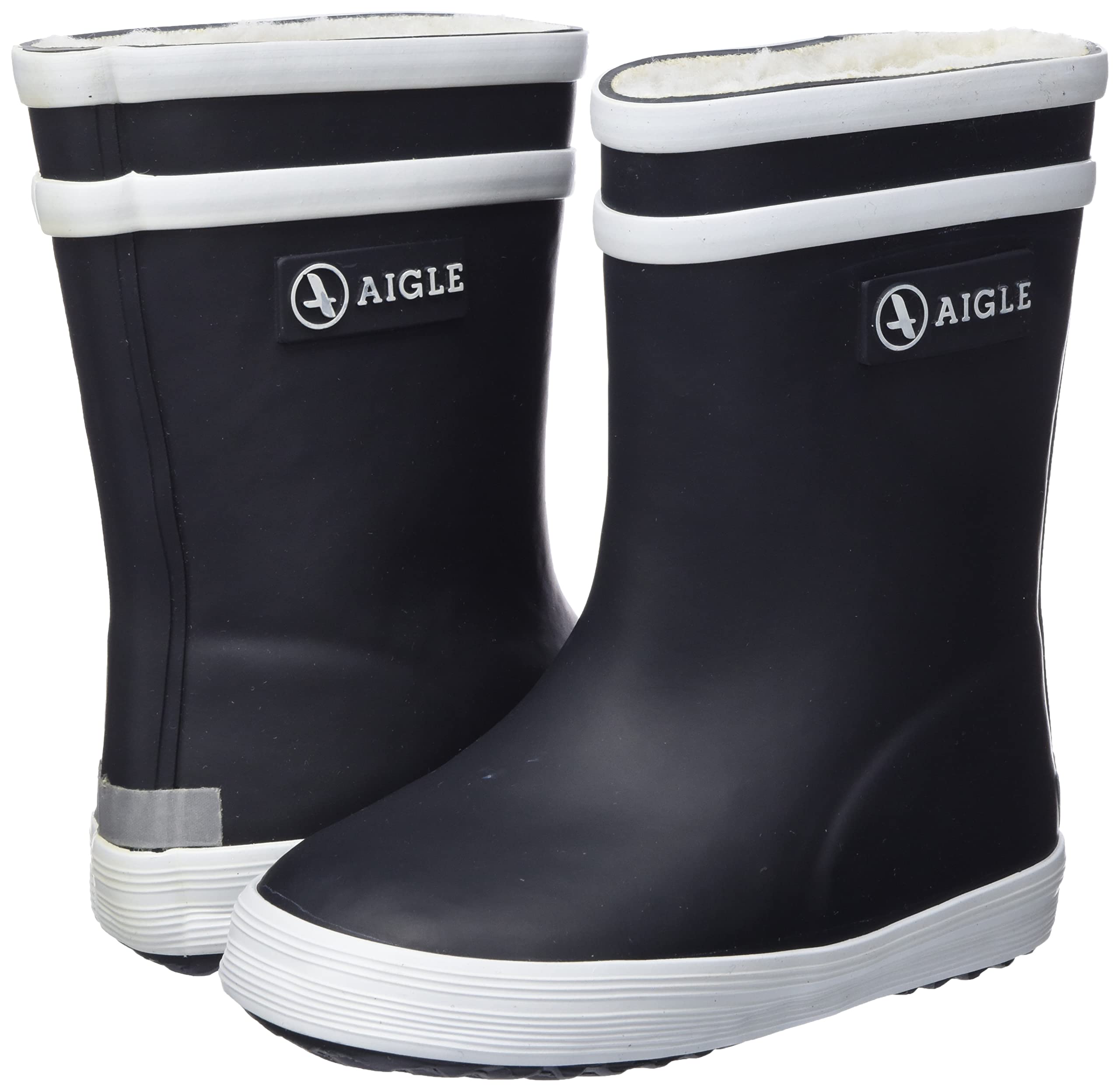 Aigle Unisex Kids Baby Flac Wellington Rain Boots - Waterproof & Comfortable for Outdoor Play, Puddle Jumping, and Garden Adventures