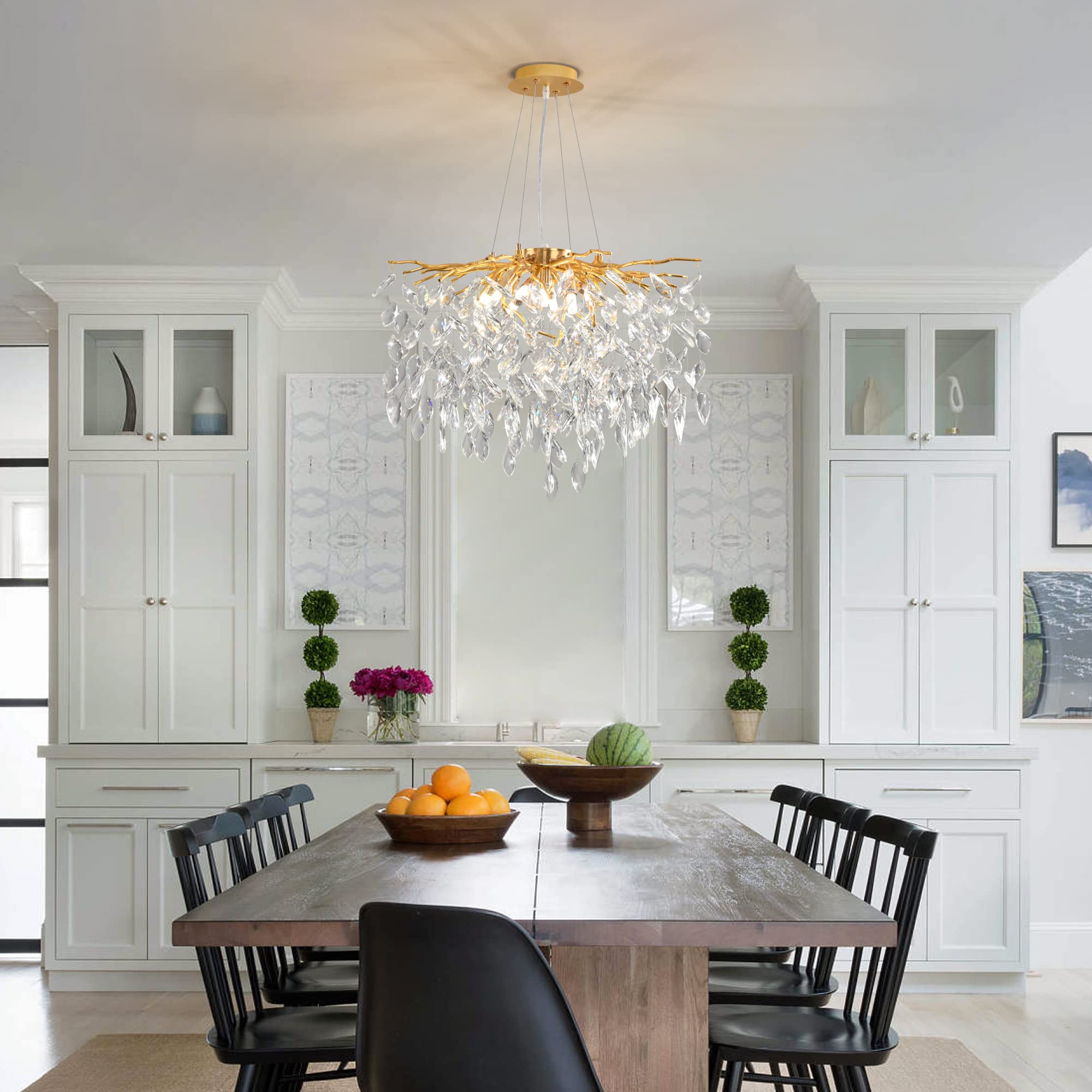 Crystal Tree Branches Chandelier - 23.7