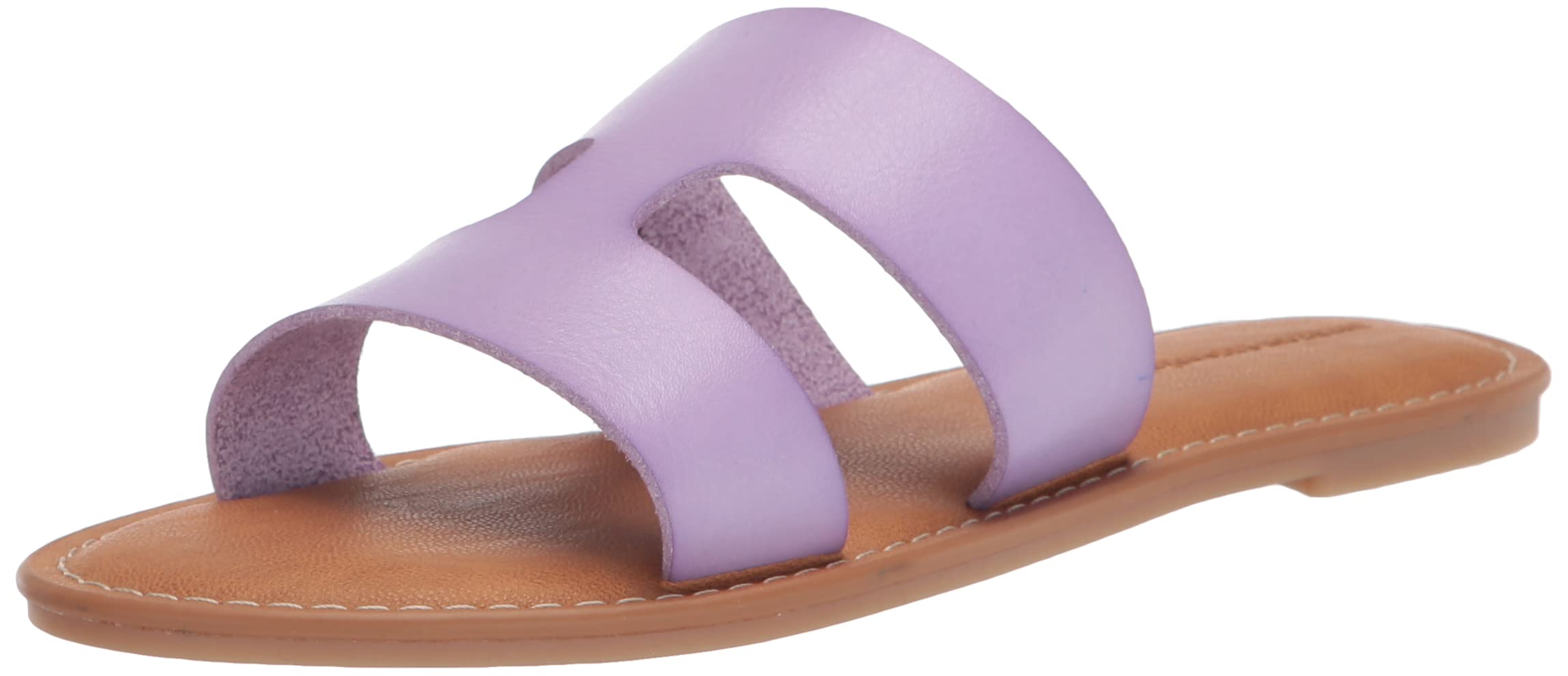 Amazon Essentials Women's Flat Banded Sandal - Comfortable Casual Summer Shoes for Beach, Walking & Everyday Wear