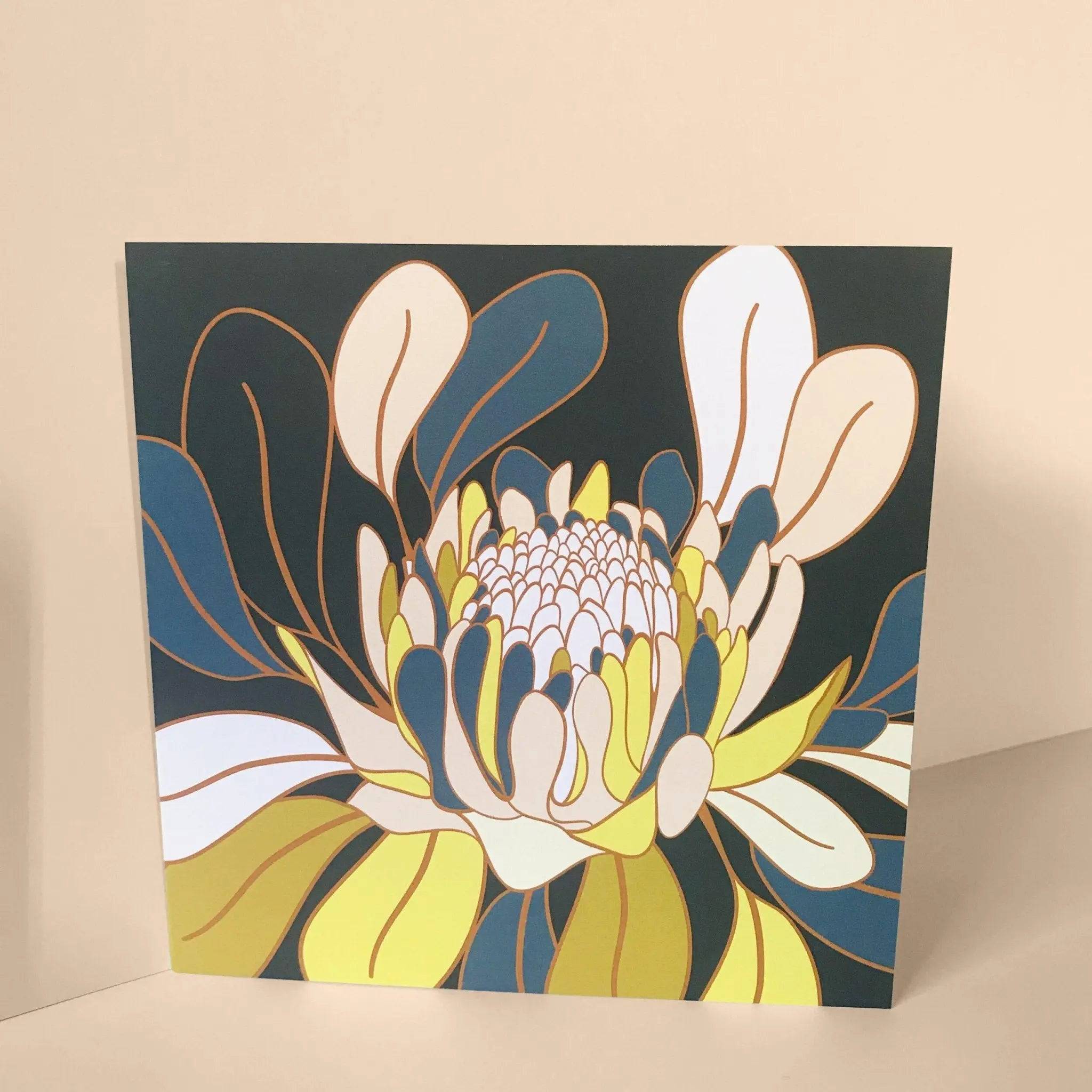 Modern Greeting Cards - Elegant Floral Bloom Card Set for Birthdays, Anniversaries & Special Occasions | Perfect for Handwritten Notes & Gift Giving