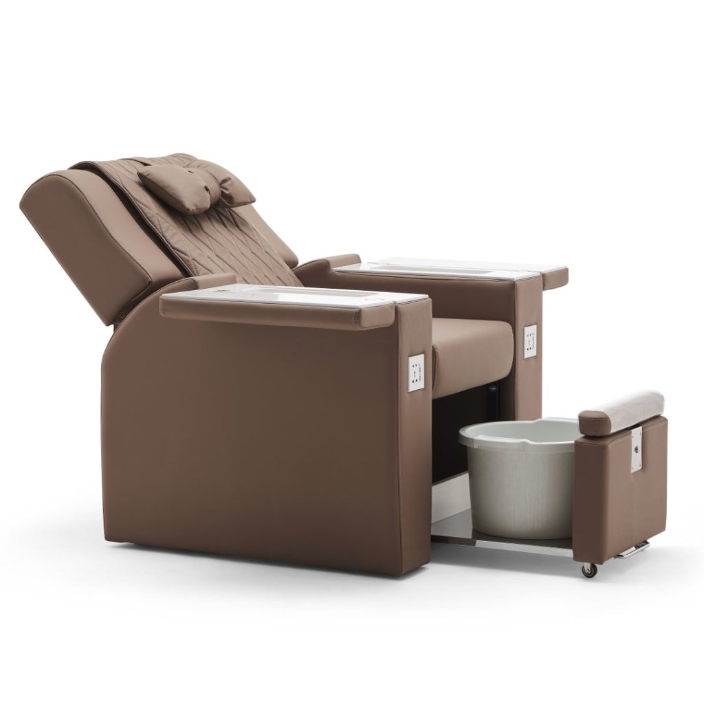 Bella Advanced Massage Pedicure Chair - No Plumbing Required | Professional Salon & Spa Equipment for Relaxing Foot Care & Nail Services