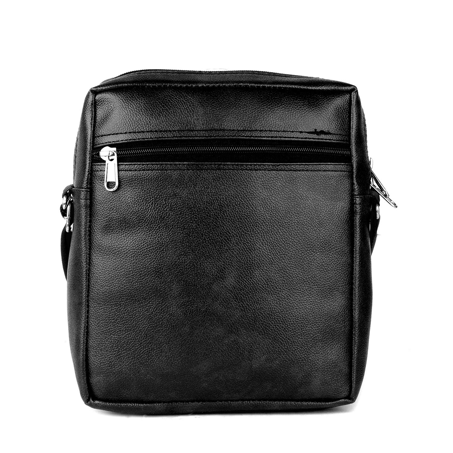 ROLEXO Genuine PU Leather Crossbody Bag for Men - Stylish Office, Travel & Casual Messenger Bag - Perfect for Work, Commuting & Everyday Use