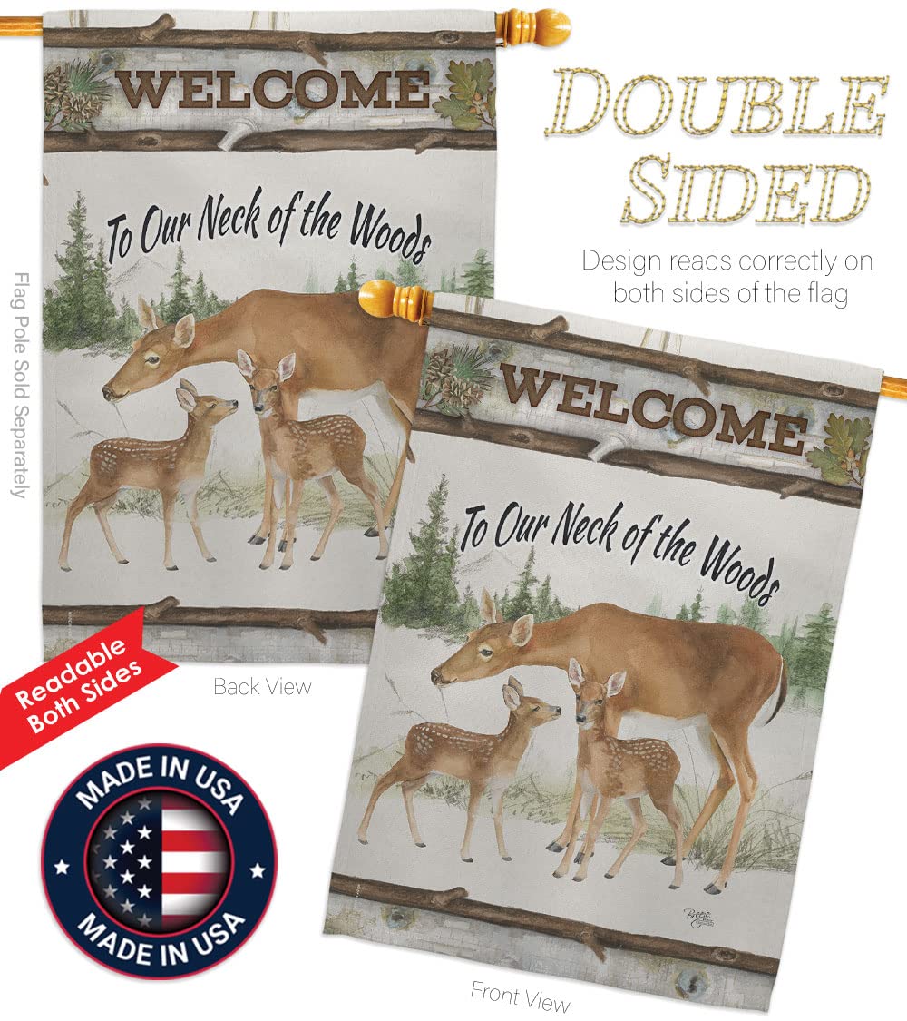 Nature Wildlife Decorative Flags Set - 28