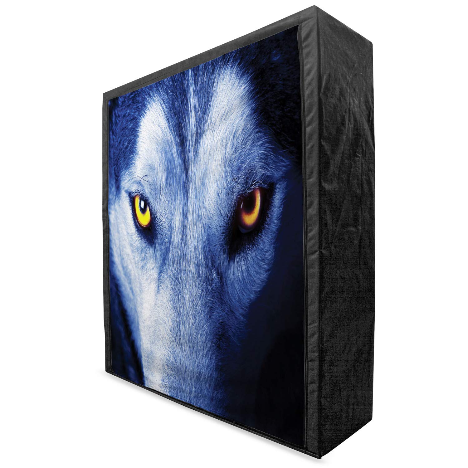 Ambesonne Wolf Portable Fabric Wardrobe - 59