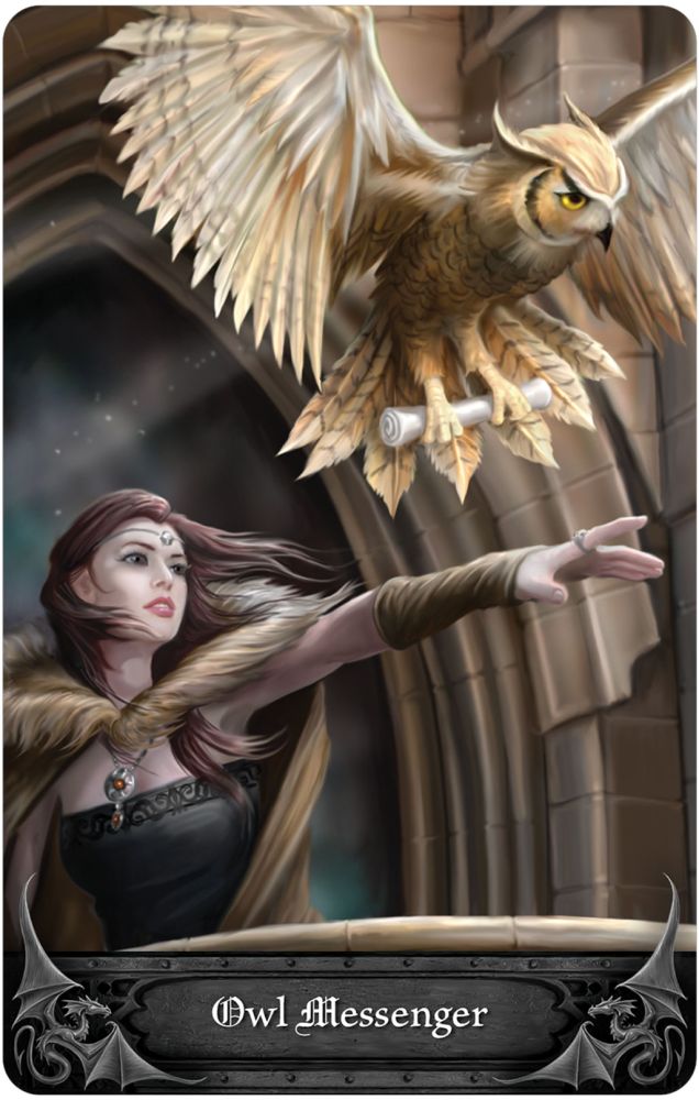 Anne Stokes Gothic Oracle Tarot Cards - Mystical Divination Deck for Spiritual Guidance & Fortune Telling | Perfect for Tarot Readers, Witches & Pagan Practitioners