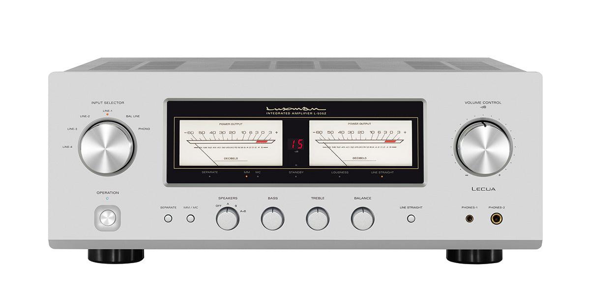 Luxman L 505Z Integrated Stereo Amplifier - High-End Audio System for Home Theater & Music Listening