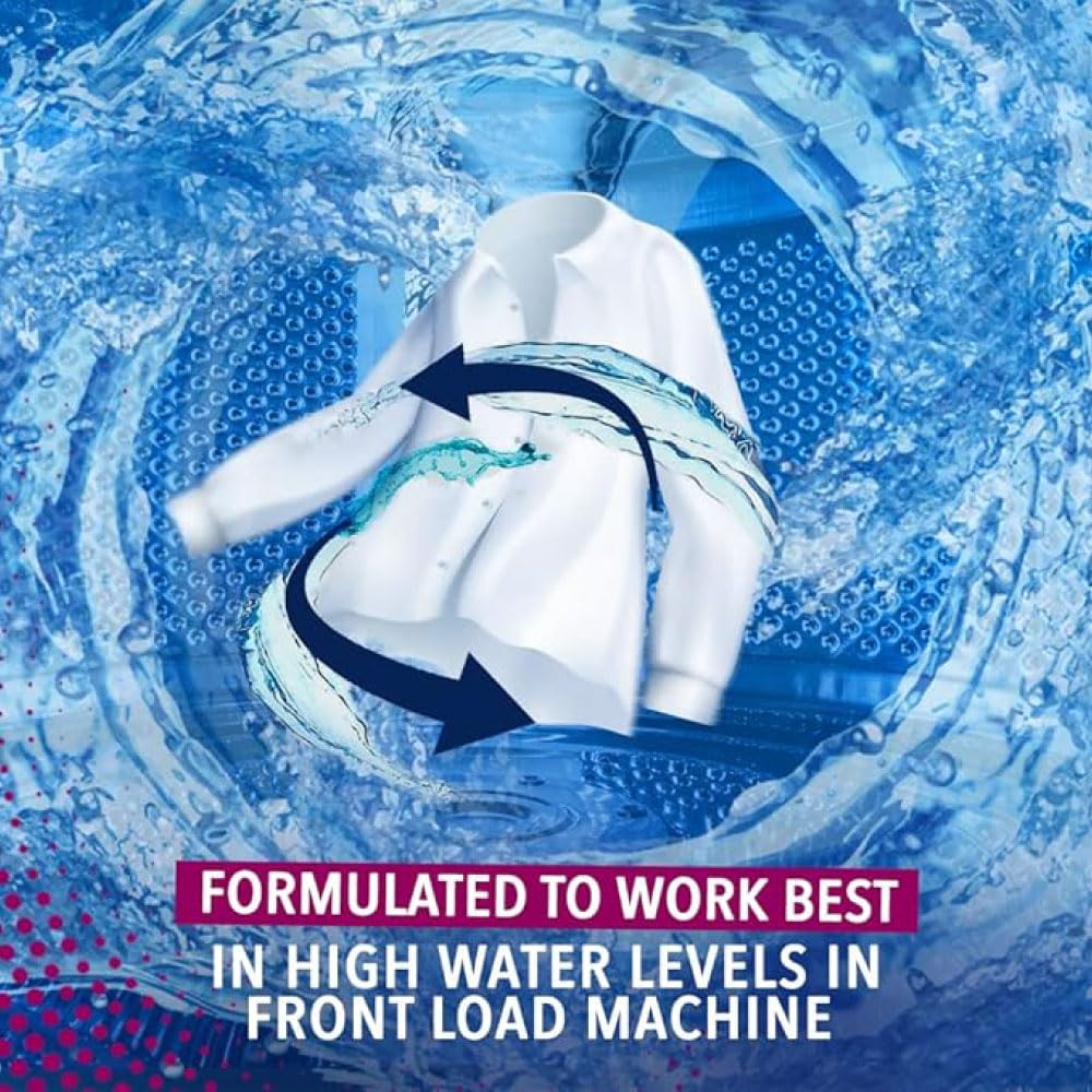 Surf Excel Matic Front Load Washing Machine Detergent Powder 3+1 kg | Heavy Duty Stain Remover for Tough Laundry | Ideal for Front-Loading Washing Machines | Fresh & Clean Clothes for Everyday Use