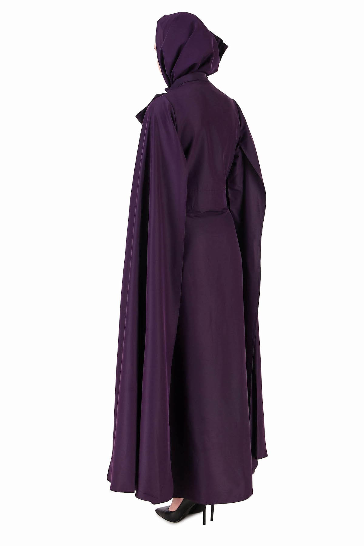 Elegant Royal Look Designer Abaya with Hanging Sleeves - Modest Islamic Dress for Women | Perfect for Prayer, Special Occasions & Everyday Wear