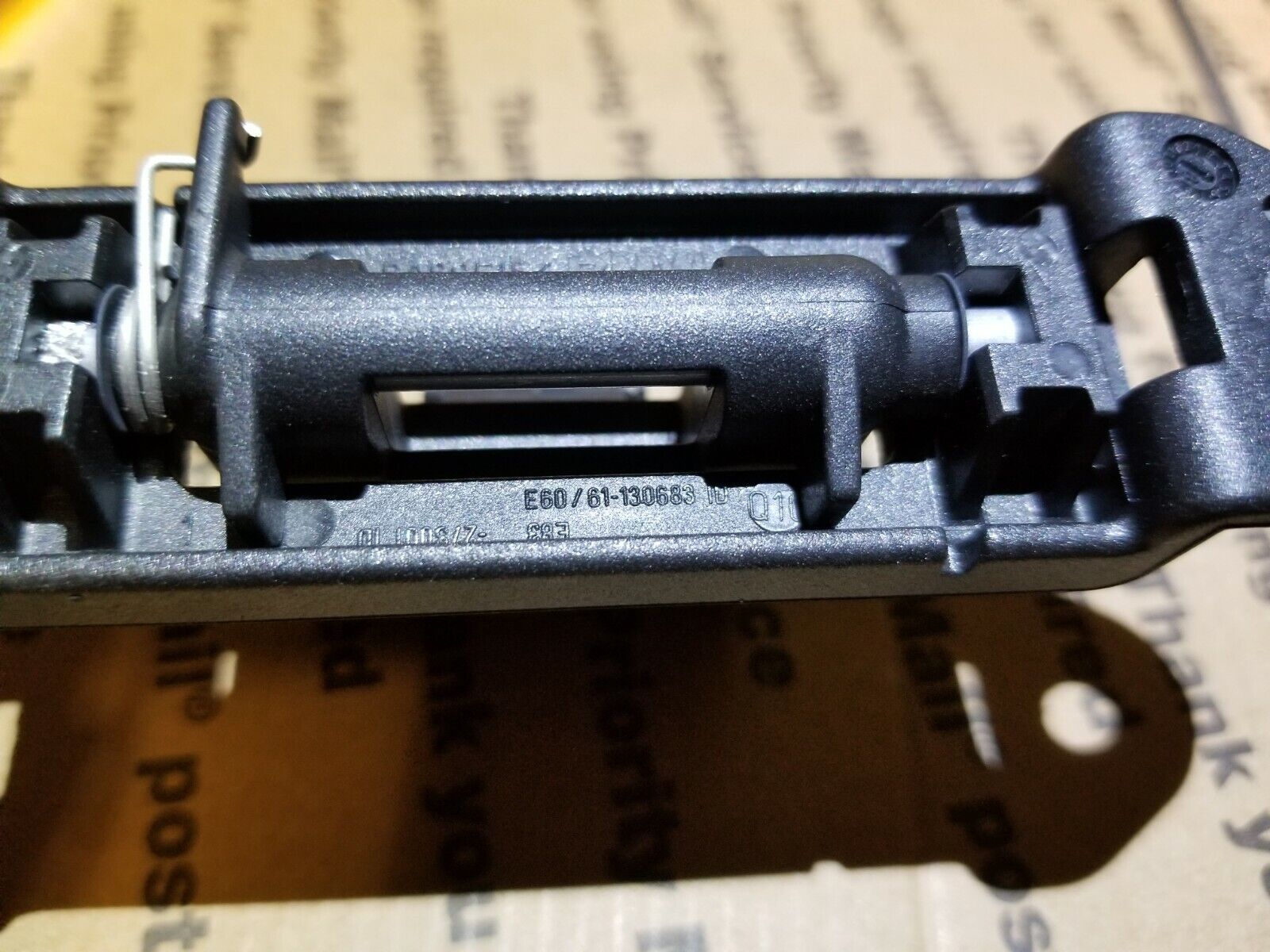 2005-2010 BMW E60 Rear Seat Release Handle OEM Replacement Part - Perfect for Car Interior Upgrades & Maintenance