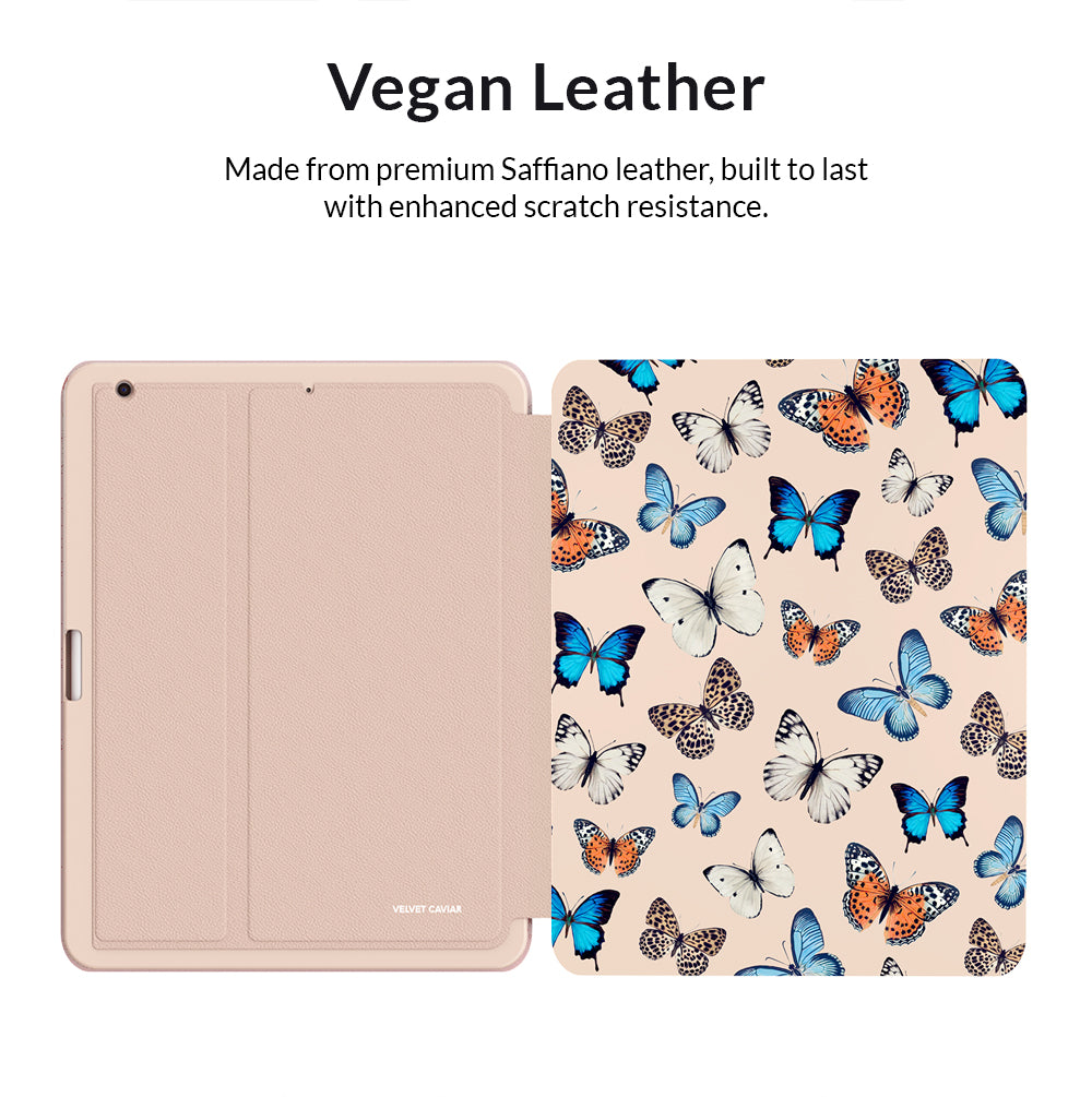 Butterfly Dreams iPad Case 2.0 - Slim Protective Cover for iPad Air/Pro, Lightweight Durable Shell with Stylish Butterfly Design | Perfect for Work, School & Travel