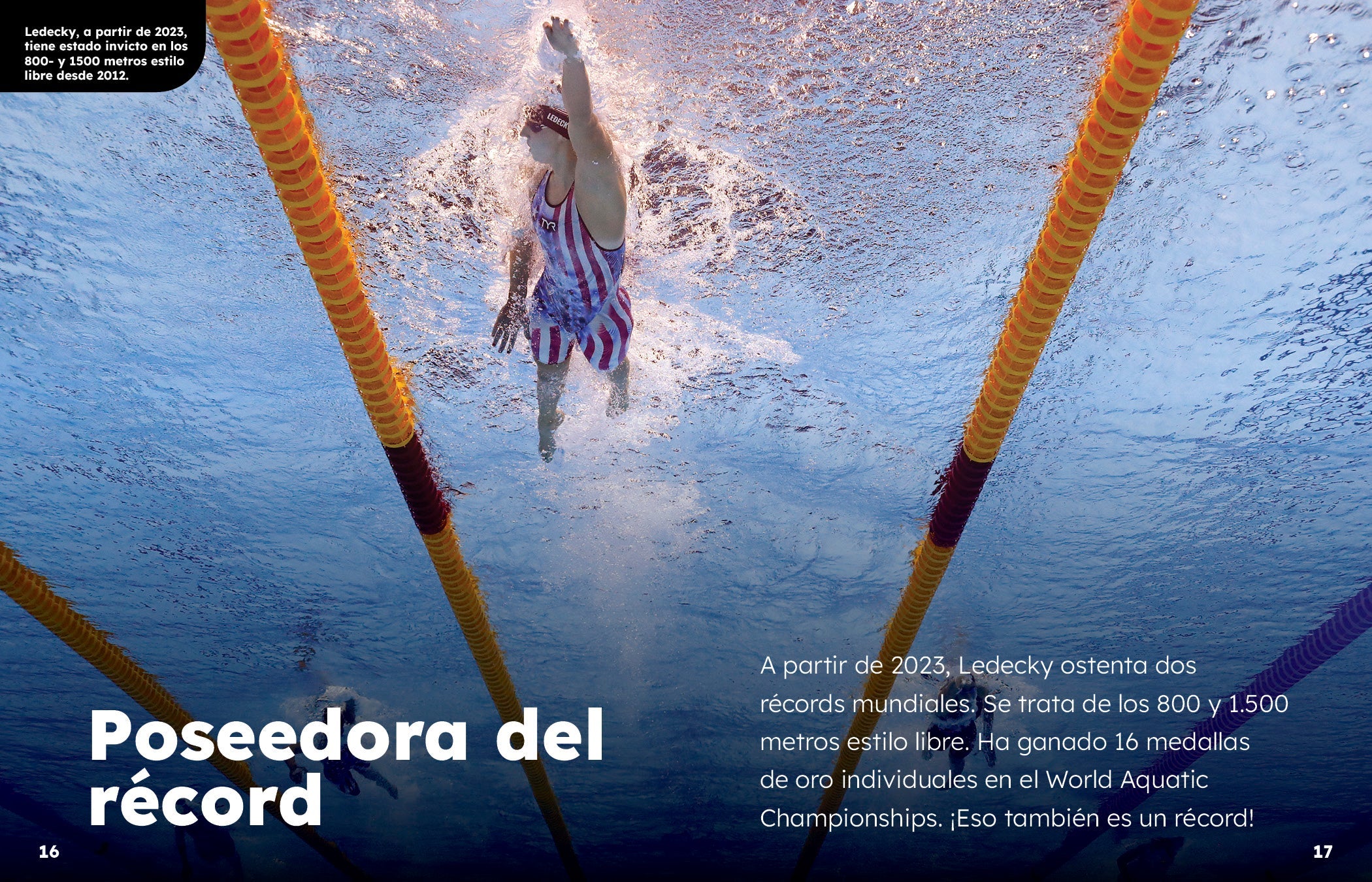 Katie Ledecky Biography & Swimming Career - Inspirational Story for Athletes & Sports Fans | Perfect for Swimming Enthusiasts & Motivational Reading