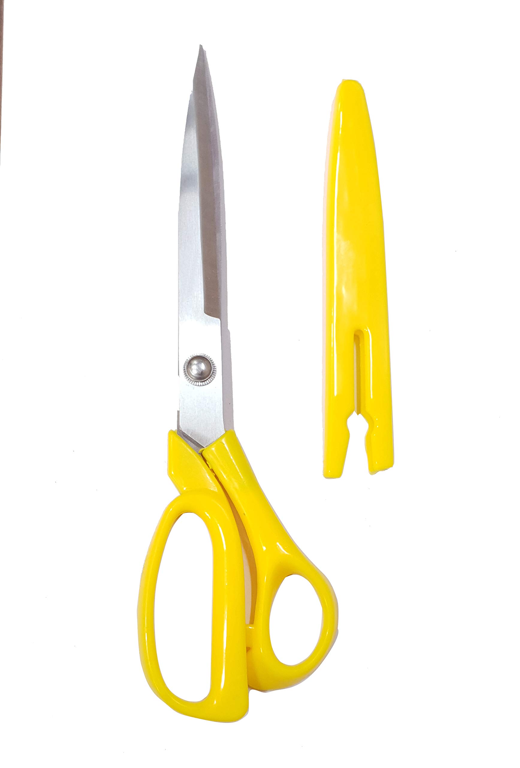 10-Inch Stainless Steel Multipurpose Cutting Scissors with Safety Cap - Premium Kitchen Shears for Cooking, Crafting & Gardening | Foreign Holics