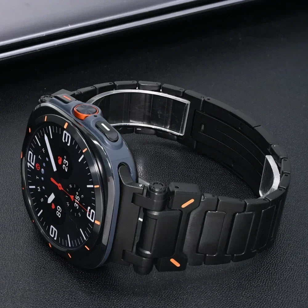 Samsung Galaxy Watch Ultra Titanium Band - Premium Durable Strap for Smartwatches - Perfect for Fitness, Running, and Outdoor Activities