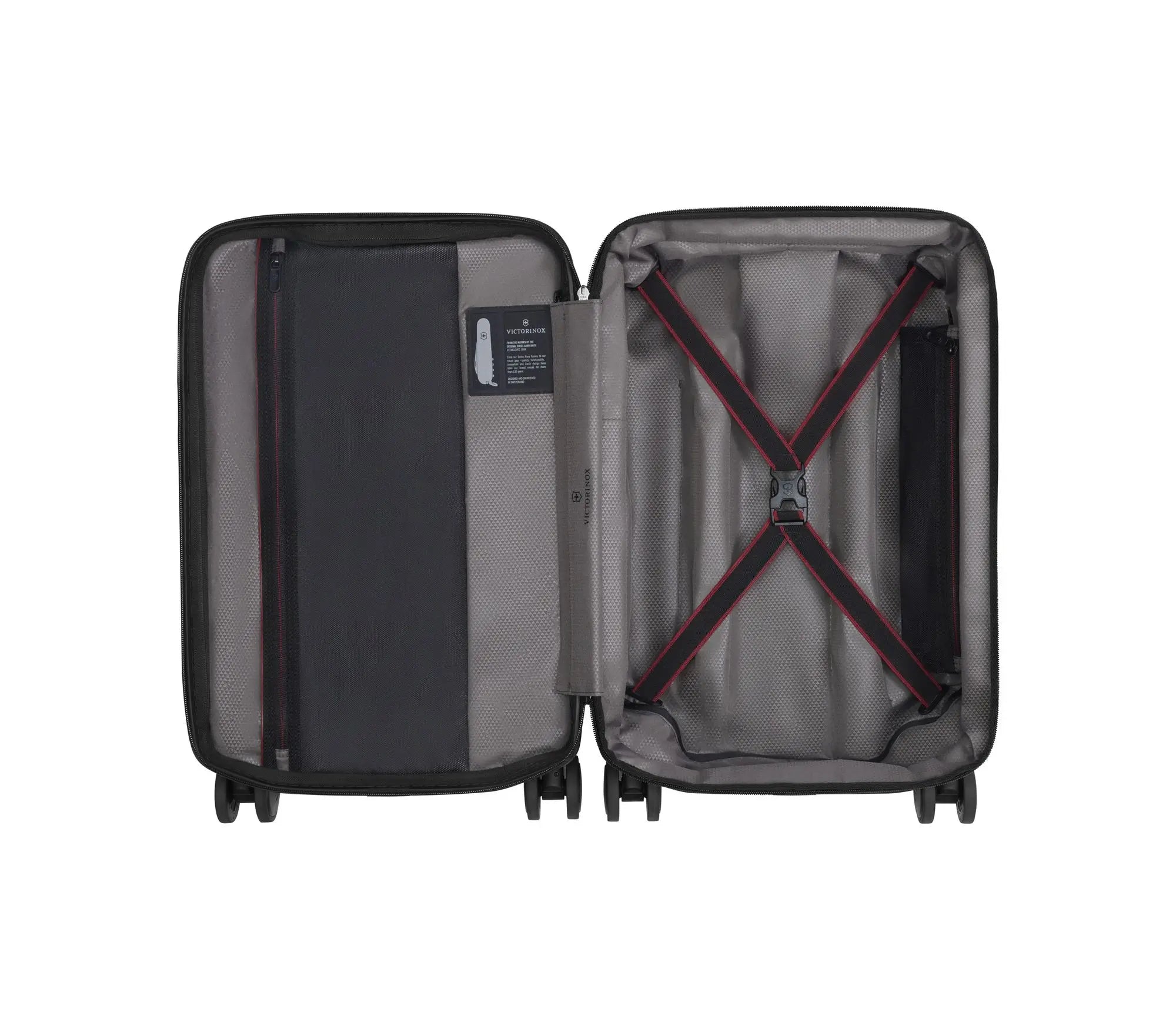 Spectra 3.0 Hardside Frequent Flyer Carry On Luggage - Lightweight Red Suitcase for Air Travel, Perfect for Business Trips & Weekend Getaways