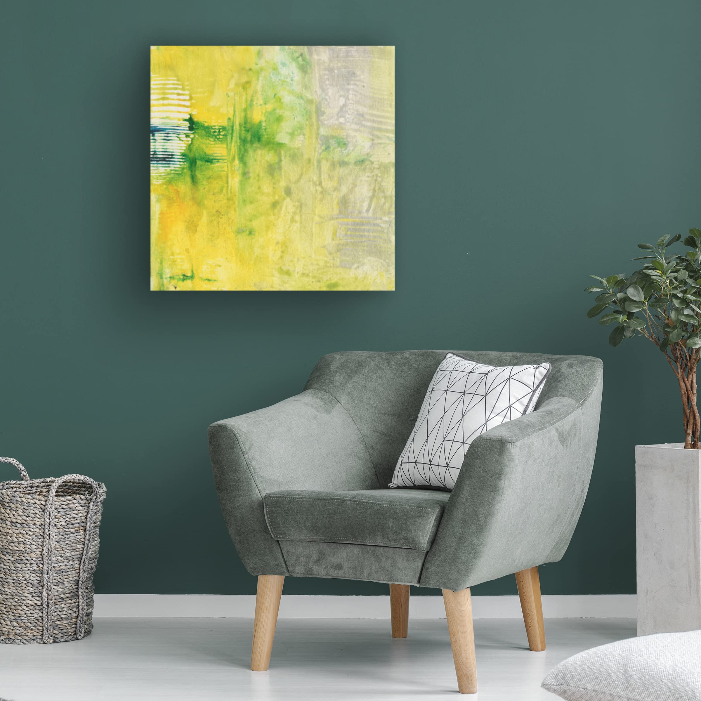 Trademark Fine Art 'Oriental Figures II' Canvas Wall Art by Joyce Combs - Asian Inspired Home Decor for Living Room, Bedroom & Office
