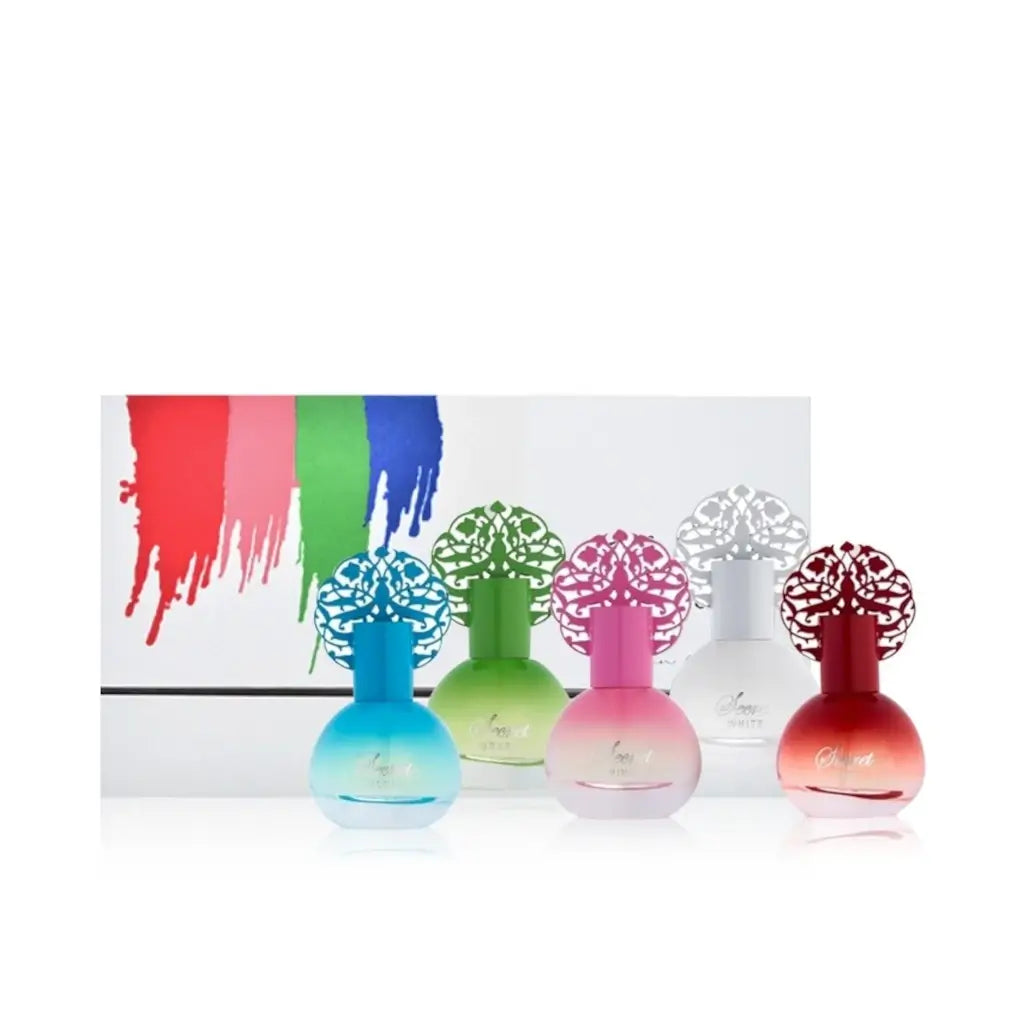 Secret Collection Eau de Parfum Set - 5 x 30ml Luxury Perfume Gift Set for Women, Perfect for Daily Wear, Special Occasions & Romantic Dates