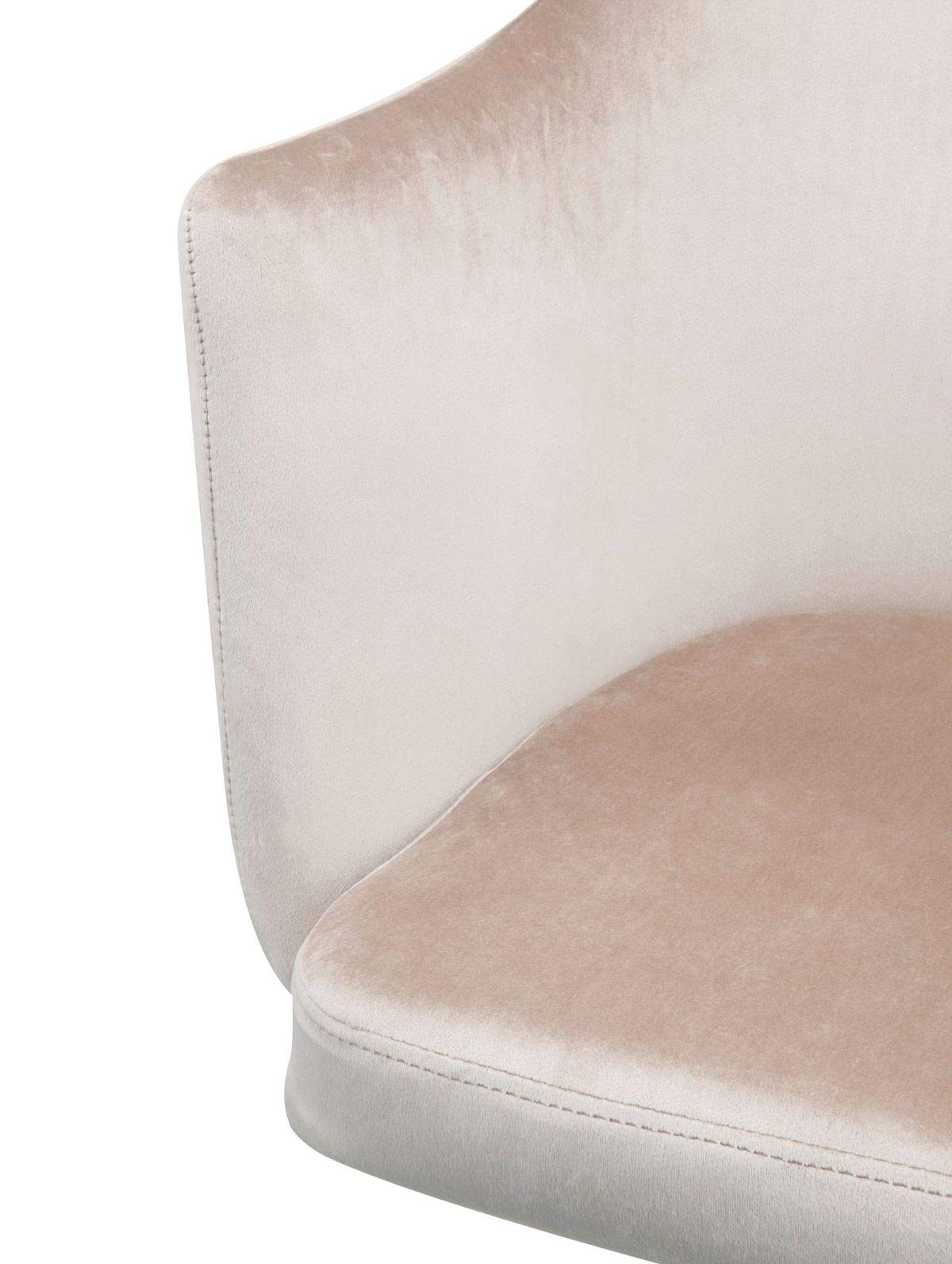 Velvet Vanity Chair with High Back - Diamond Tufted Office Bucket Chair for Bedroom & Living Room, 360° Swivel Desk Chair - Perfect for Makeup, Dressing Table & Home Office Workspace