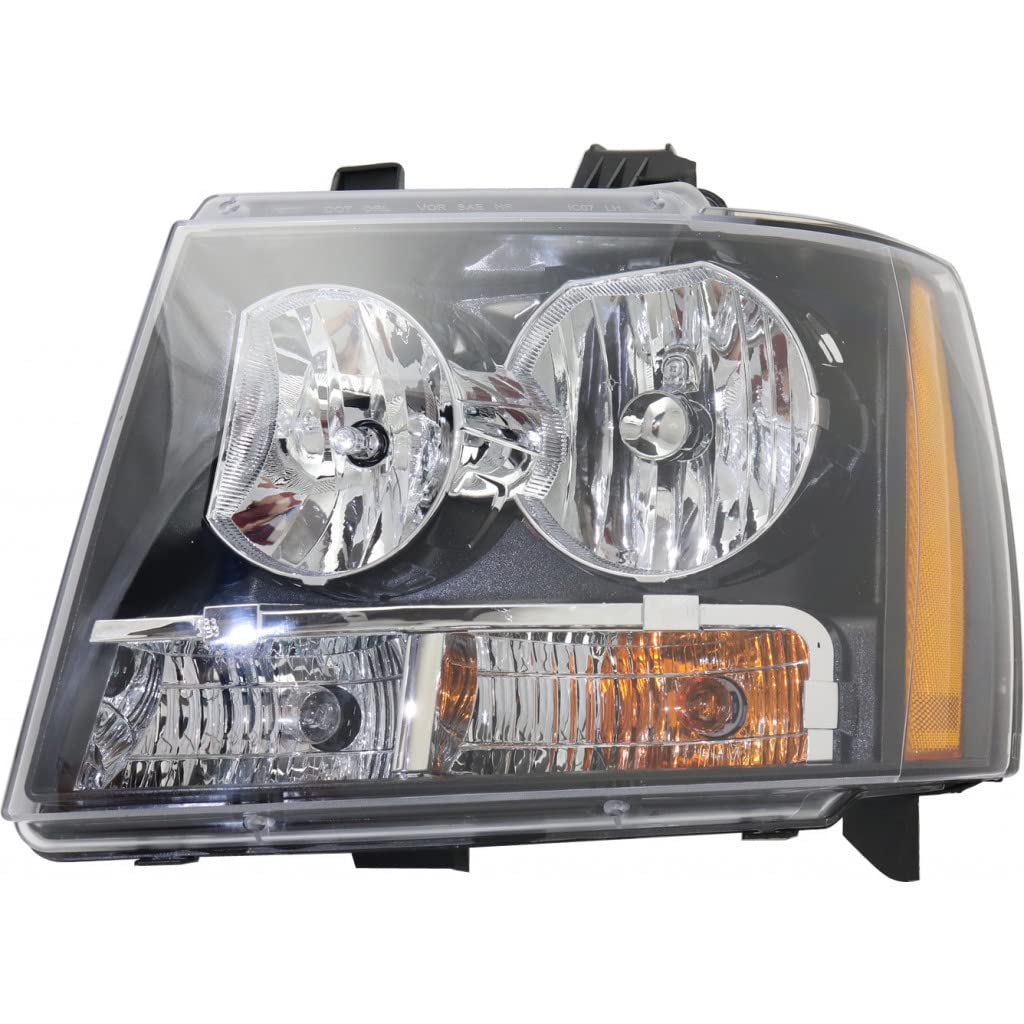 2007-2014 Chevy Tahoe Driver Side Headlight Assembly - GM2502263 | 22853025 - Replacement for Dim/Broken Lights, Perfect for Night Driving & Off-Road Adventures