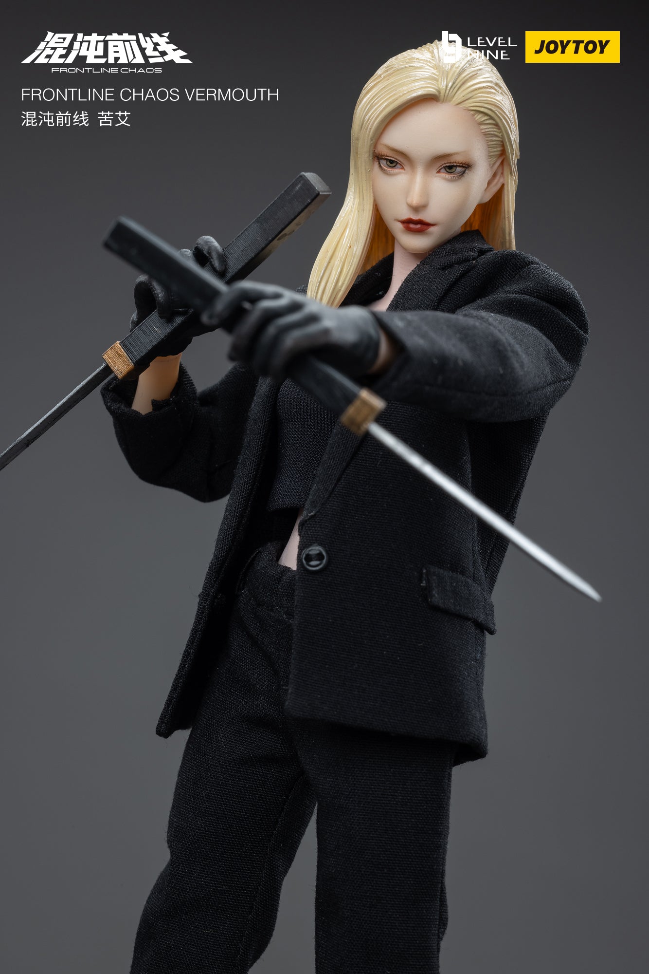 JOYTOY Level Nine 1/12 Scale FRONTLINE CHAOS VERMOUTH Military Action Figure - Collectible Model for Display & Wargaming Scenes