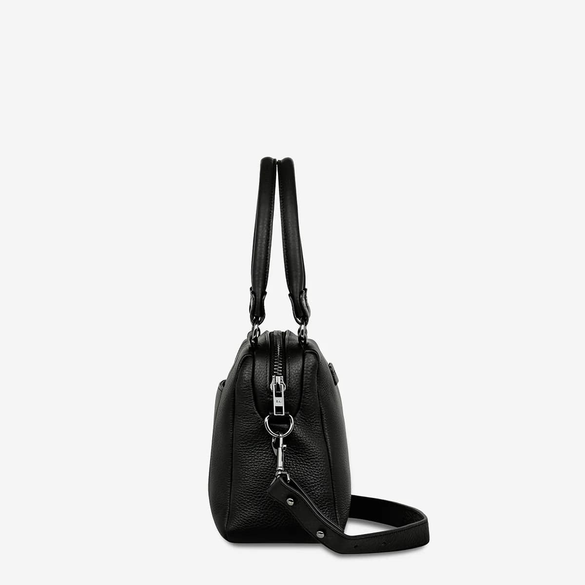 Status Anxiety Mini Mountains Bag in Black - Stylish Crossbody Purse for Women, Perfect for Everyday Use, Travel & Work