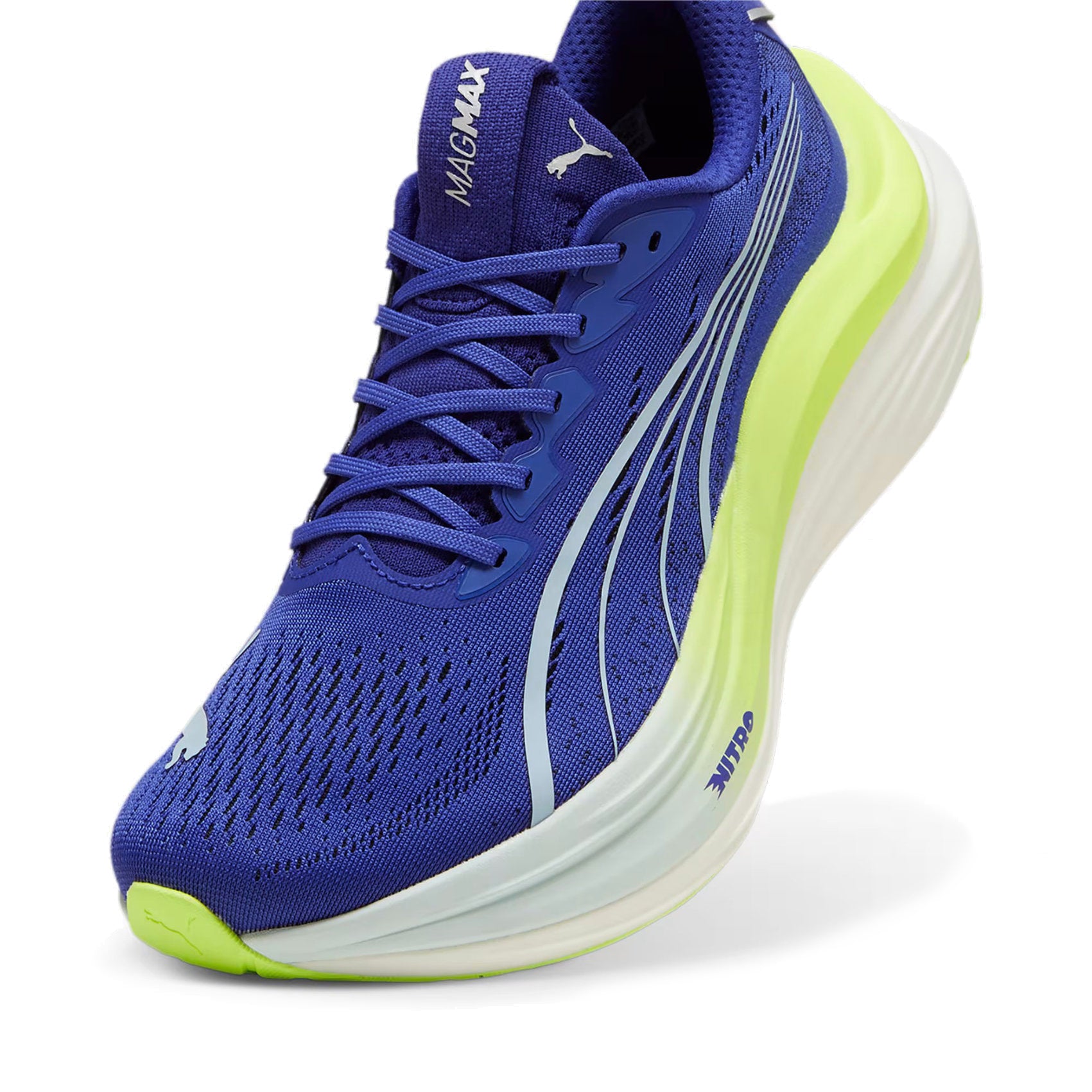 PUMA Men's MagMax NITRO Running Shoes - Lightweight Cushioned Sneakers for Jogging, Gym Workouts & Daily Wear