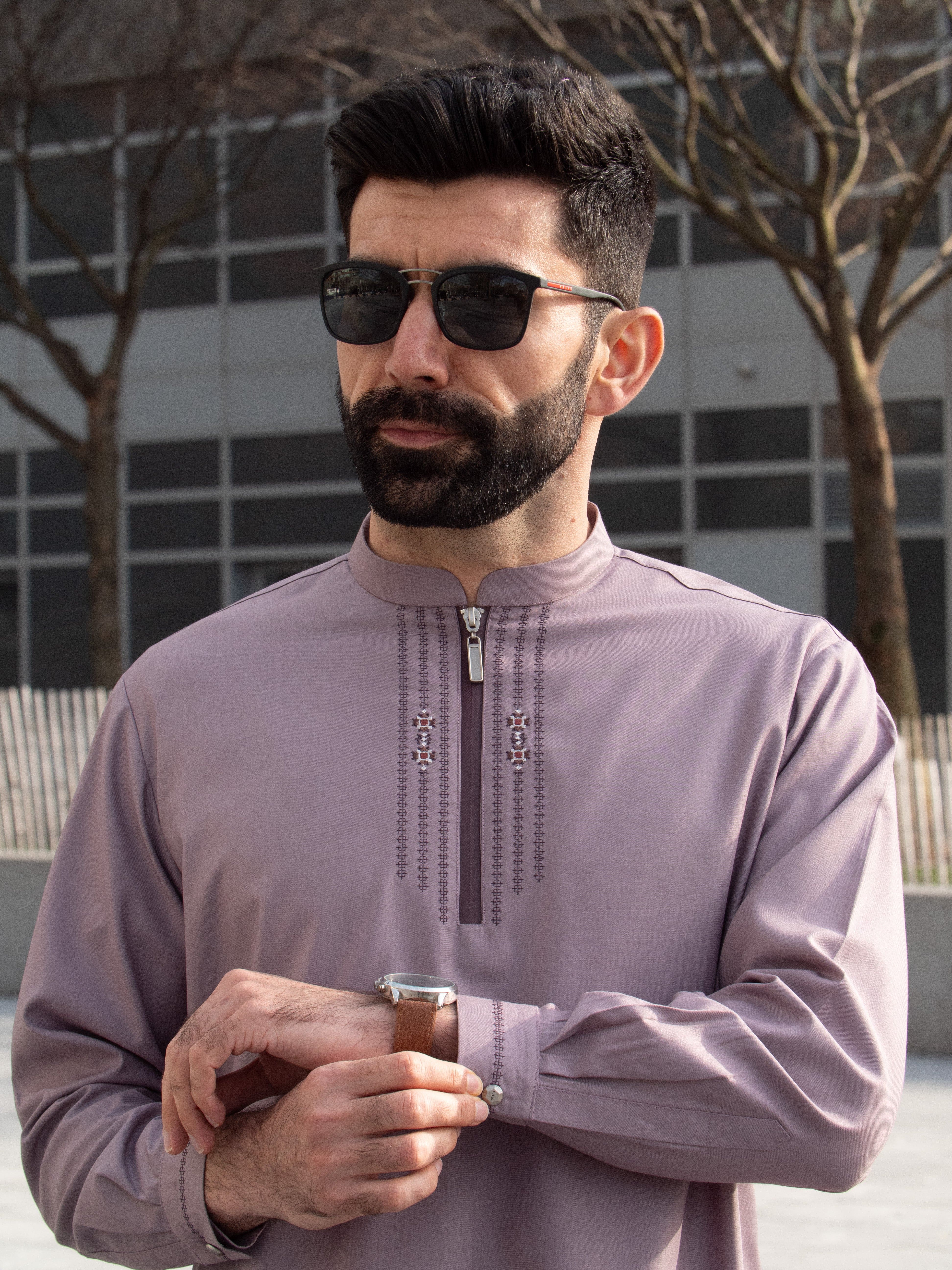 Premium Short Kurta for Men - Comfortable Cotton Indian Ethnic Wear - Perfect for Festivals, Weddings & Casual Outings