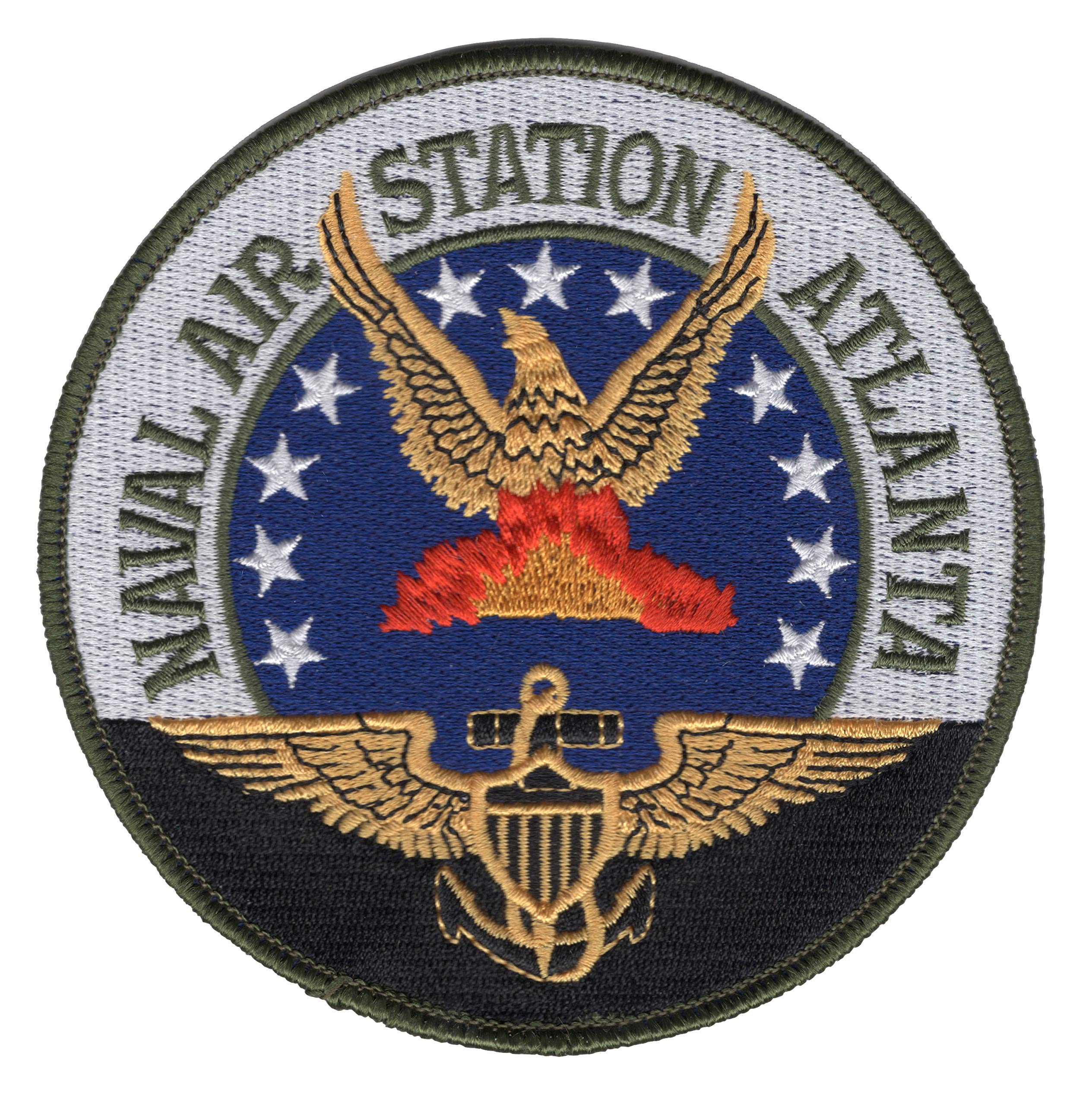 Authentic Naval Air Station Atlanta Georgia Patch - Military Collectible & Souvenir for Veterans, Enthusiasts - Perfect for Jackets, Hats, Bags & Memorabilia Displays