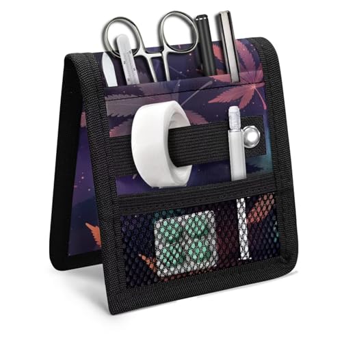 Tropical Leaves Printed-Purple
