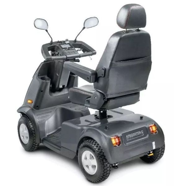 AFIKIM Afiscooter C4 4-Wheel Mobility Scooter for Adults - Heavy Duty Electric Scooter for Outdoor & Indoor Use - Ideal for Shopping, Travel & Daily Commuting