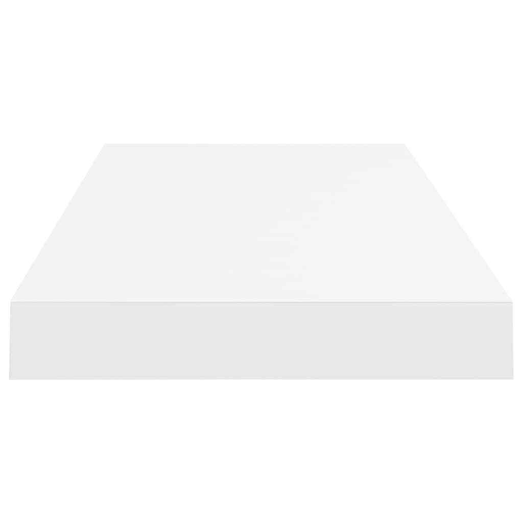 Modern Floating Wall Shelf - White 23.6
