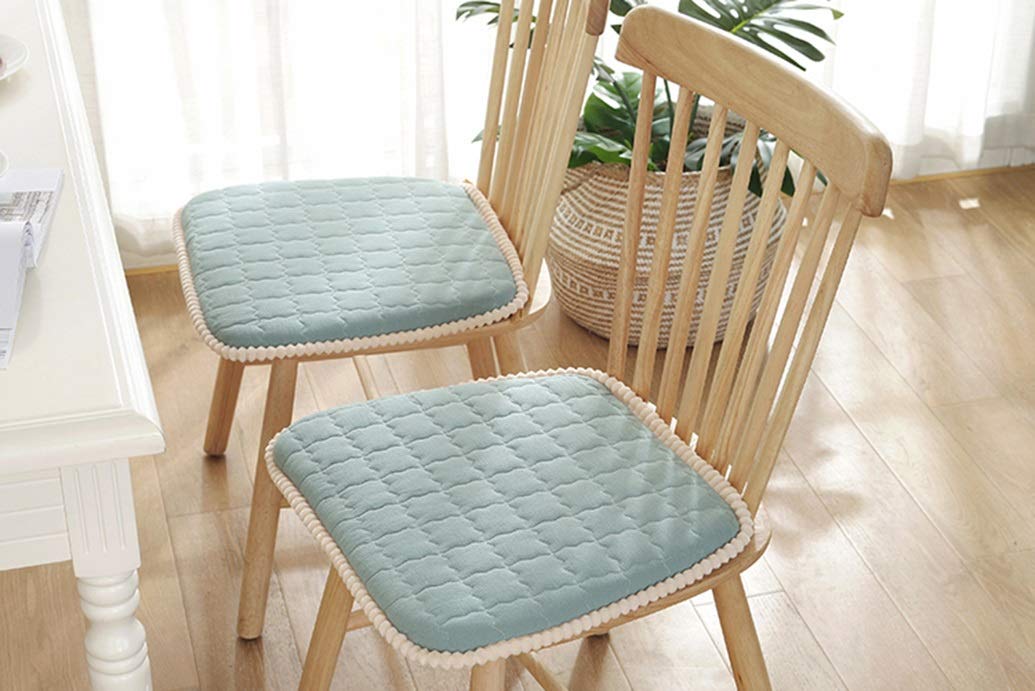 Premium Washable Dining Chair Cushions - Removable Anti-Slip Seat Covers for Kitchen Chairs, Comfortable & Dust-Proof Home Decor - Perfect for Dining Room, Breakfast Nook & Office Chairs