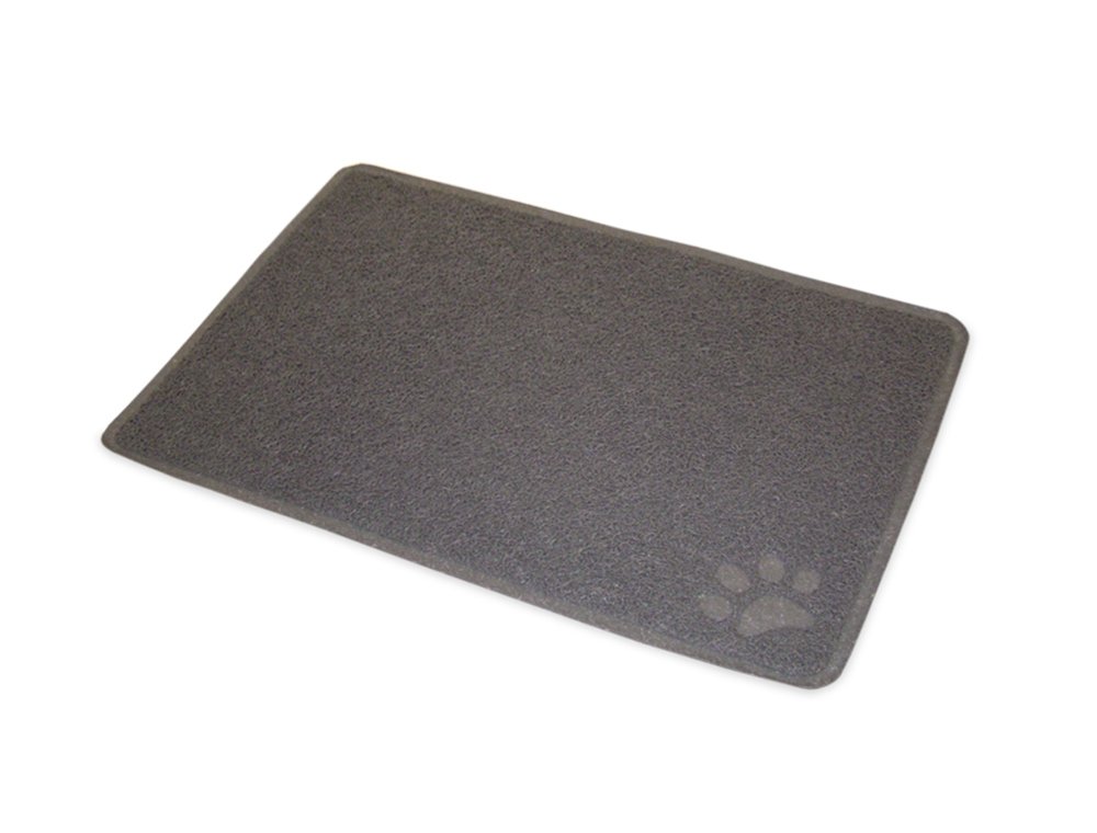 Non-Slip Square Cat Litter Mat - Absorbent & Easy Clean Pet Floor Mat for Litter Box Area - Perfect for Hardwood Floors & Multi-Cat Homes