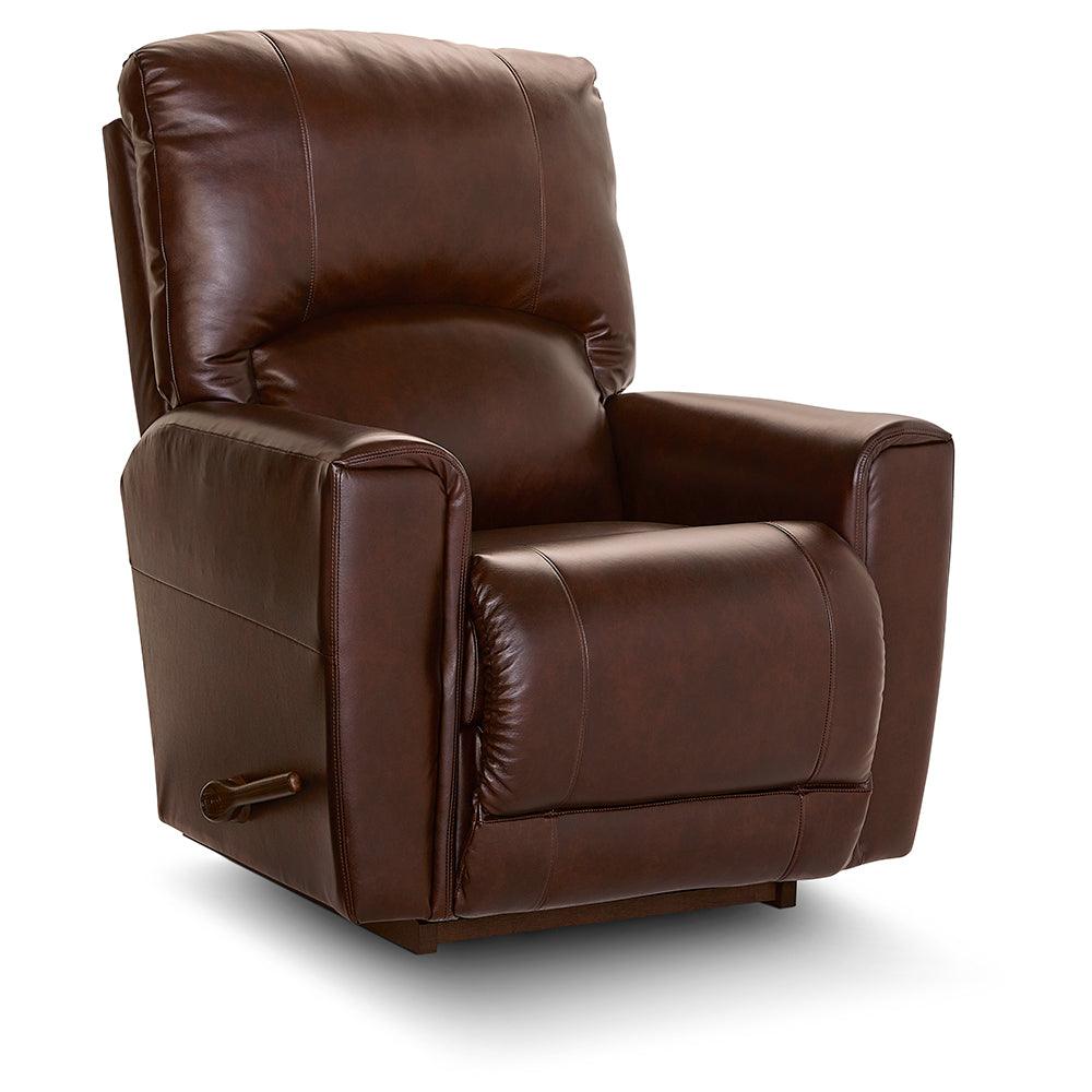 Cassian Recliner 802 10 LB2062 78 - Modern Leather Reclining Chair with Padded Seat & Lumbar Support | Perfect for Living Room, Home Theater & Office Relaxation