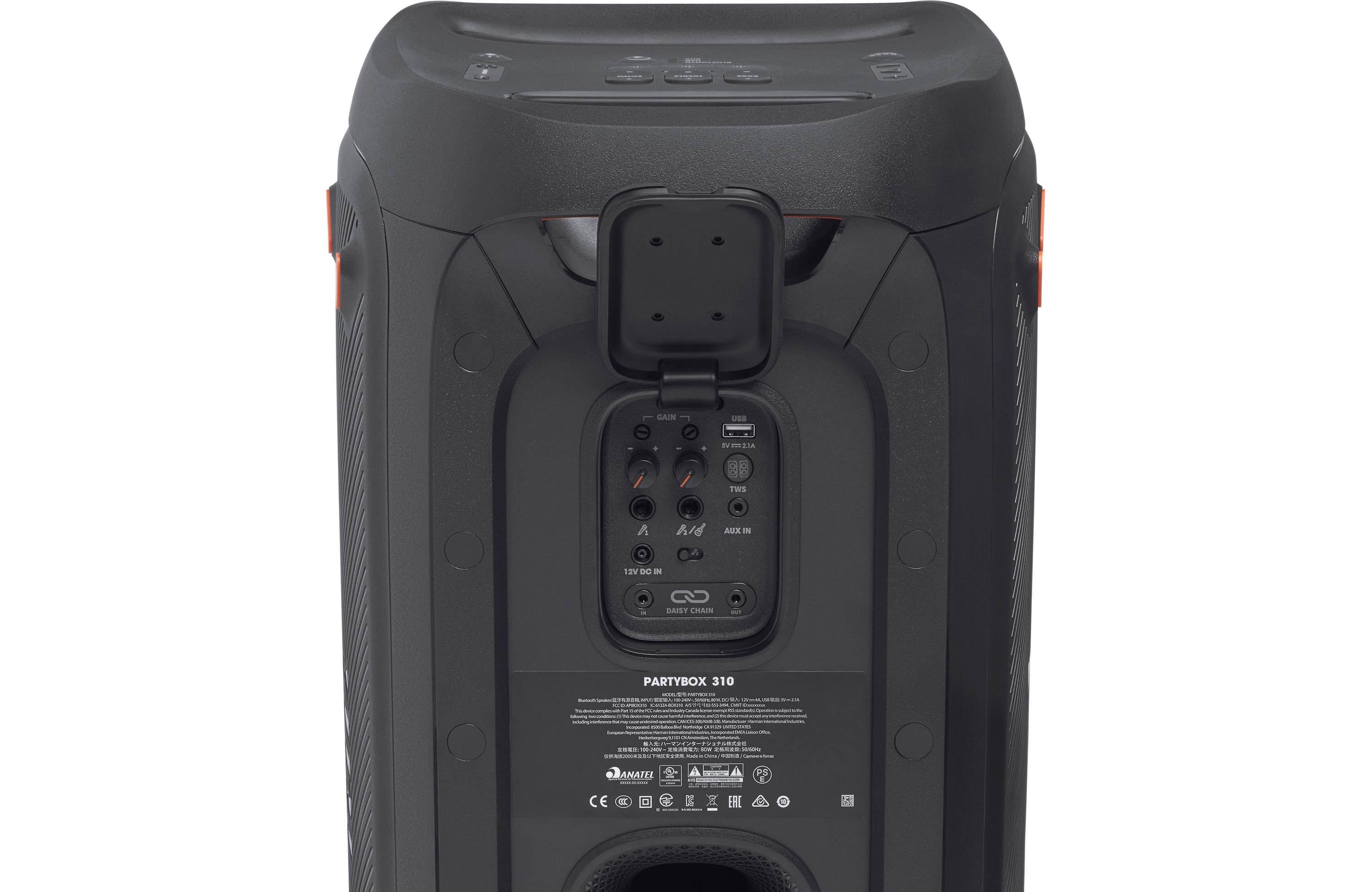 JBL PartyBox 310 Portable Bluetooth Party Speaker with Powerful Sound & Dynamic Light Effects - Perfect for Outdoor Parties, Beach Gatherings & Home Entertainment