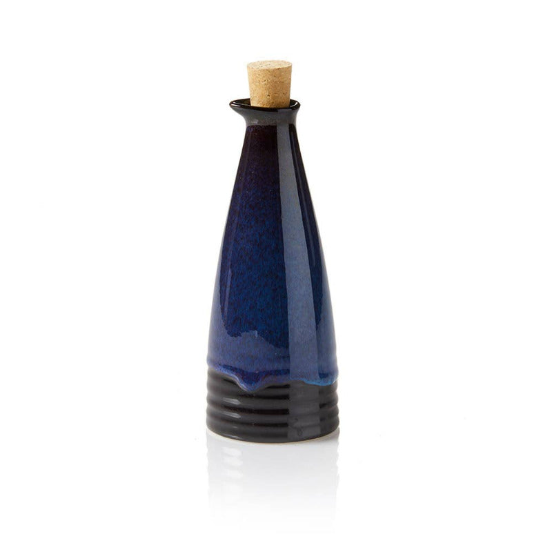 Premium Lak Lake Ceramic Oil Cruet - Elegant Glass Bottle for Olive Oil, Vinegar & Salad Dressing - Perfect for Kitchen, Dining Table & Gourmet Cooking Gifts