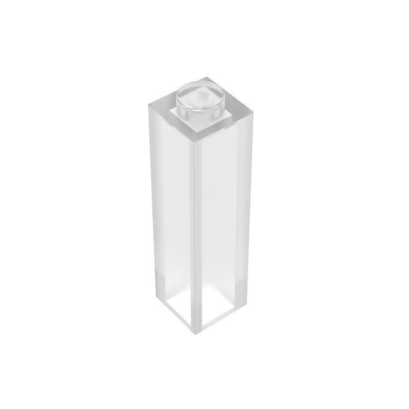 Gobricks GDS-865 1x1x3 Transparent Building Bricks - 40 Clear & 20 PCS - Compatible with Lego 14716 & Major Brick Brands - Perfect for DIY Models, Architecture Projects & STEM Education Toys