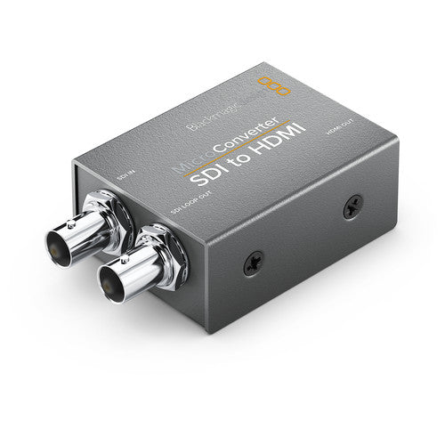 Blackmagic Design Micro Converter SDI to HDMI 4K - Professional Video Converter for Live Streaming, Broadcast & Studio Production