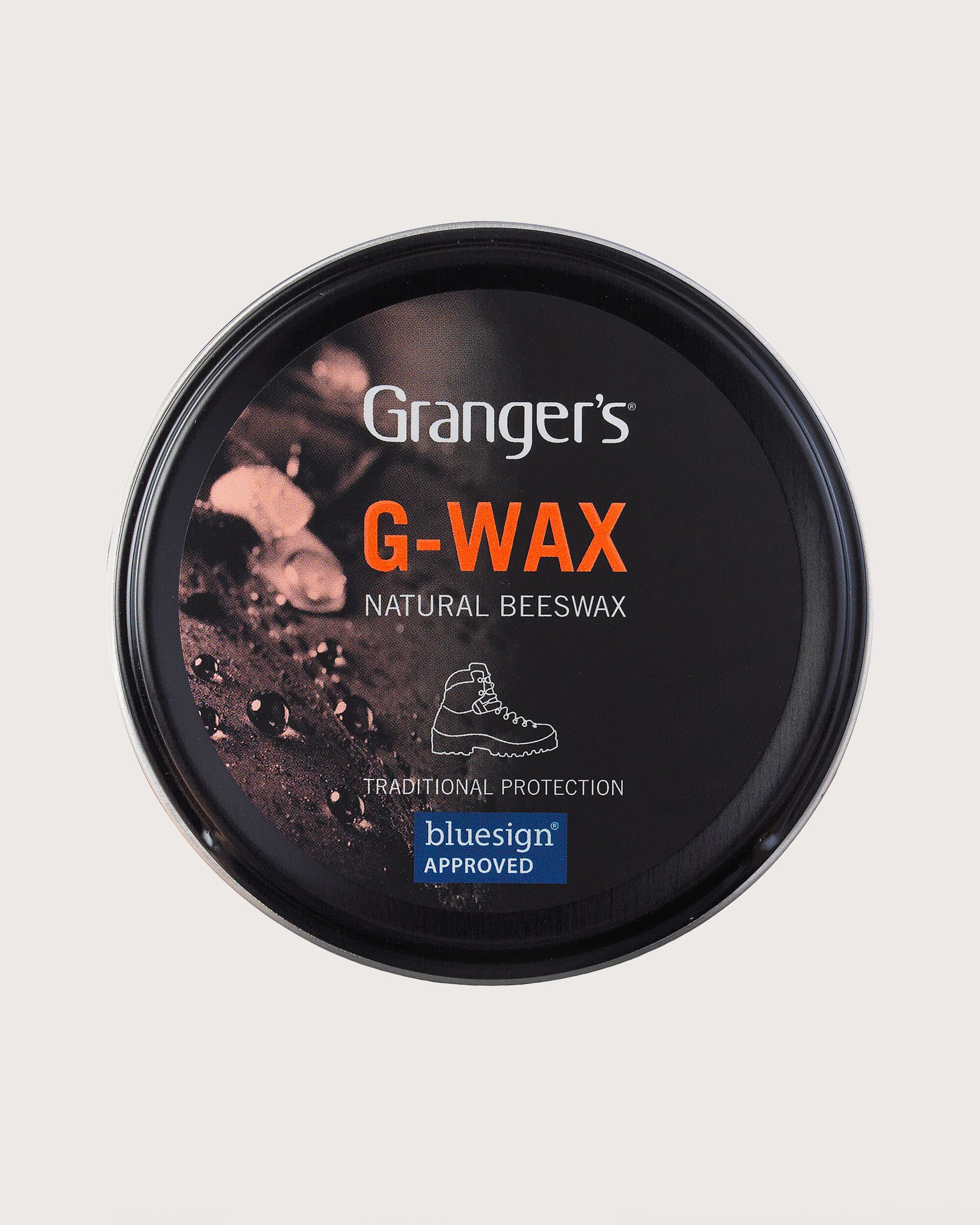 Grangers G Wax Outdoor Waterproofing Spray - Black/Orange - Ideal for Hiking Boots, Jackets & Outdoor Gear Protection