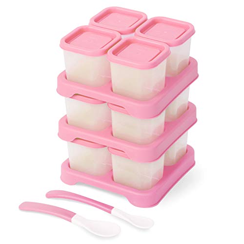 [Pack of 12] Pink Lid - 4 Ounce (120ml) Each