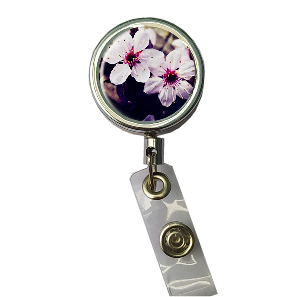BlackKey Personalized Retractable ID Badge Holder with Lanyard & Belt Clip - Custom Name ID Card Reel for Work, School & Events | Durable Office Accessory for Teachers, Nurses & Security