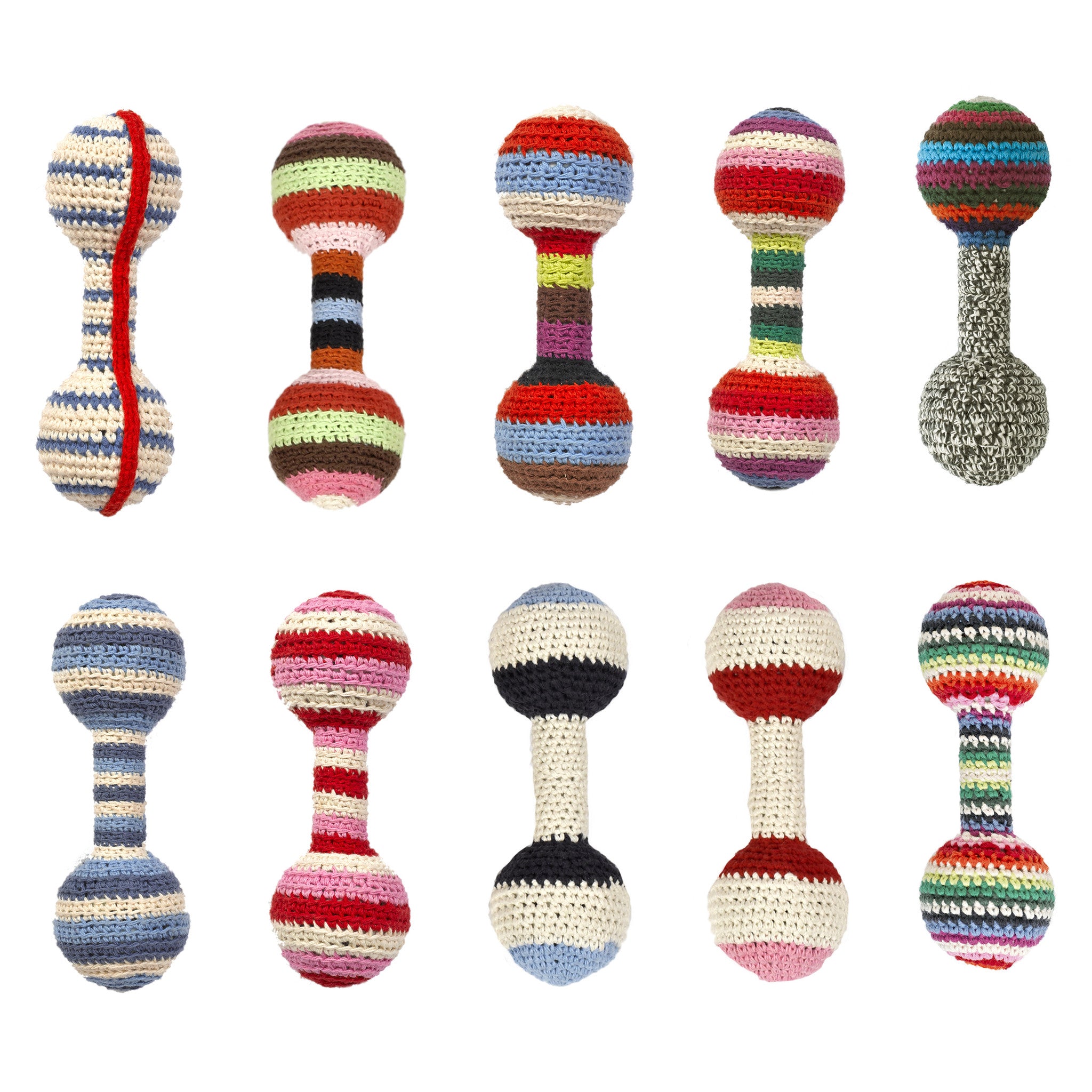 Anne Claire Petit Baby Rattle Bell Notebook - Soft Cotton Handmade Toy for Newborns & Infants - Perfect for Playtime, Sensory Development & Nursery Decor