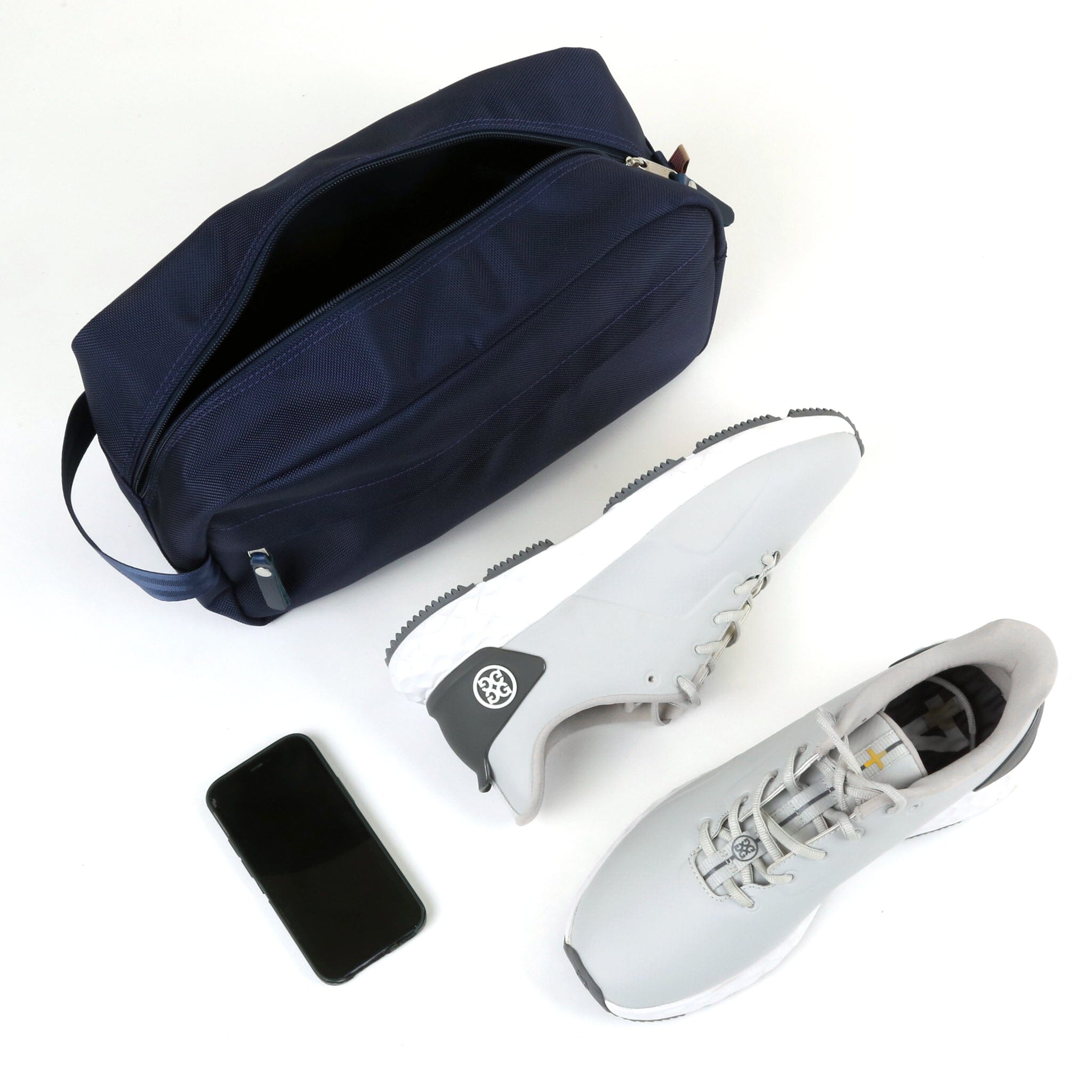 Hudson Sutler Coronado Navy Shoe Bag - Travel & Gym Storage Organizer for Men & Women