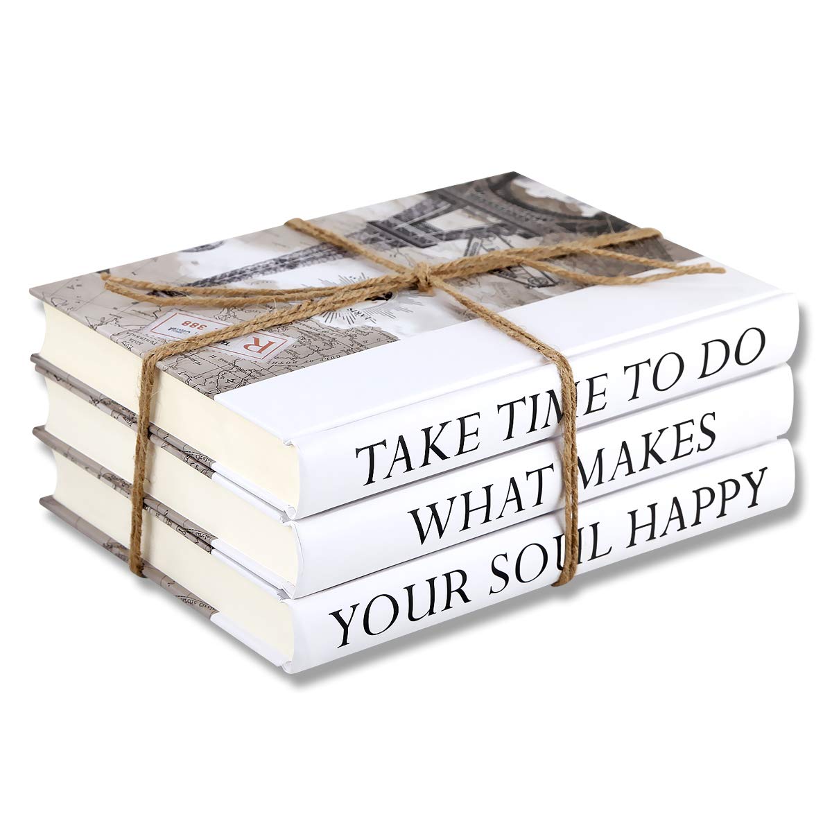 Exood 3-Piece Fashion Design Book Set - Hardcover Decorative Books for Home Decor | Coffee Table Display Books, Bookshelf Decorations - Perfect for Living Room, Office & Interior Design Styling