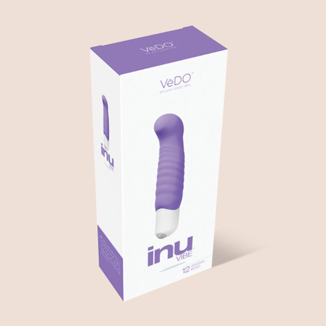 VeDO Inu 12-Function G-Spot Vibrator - Powerful Rechargeable Silicone Massager for Women, Perfect for Couples Play & Solo Pleasure