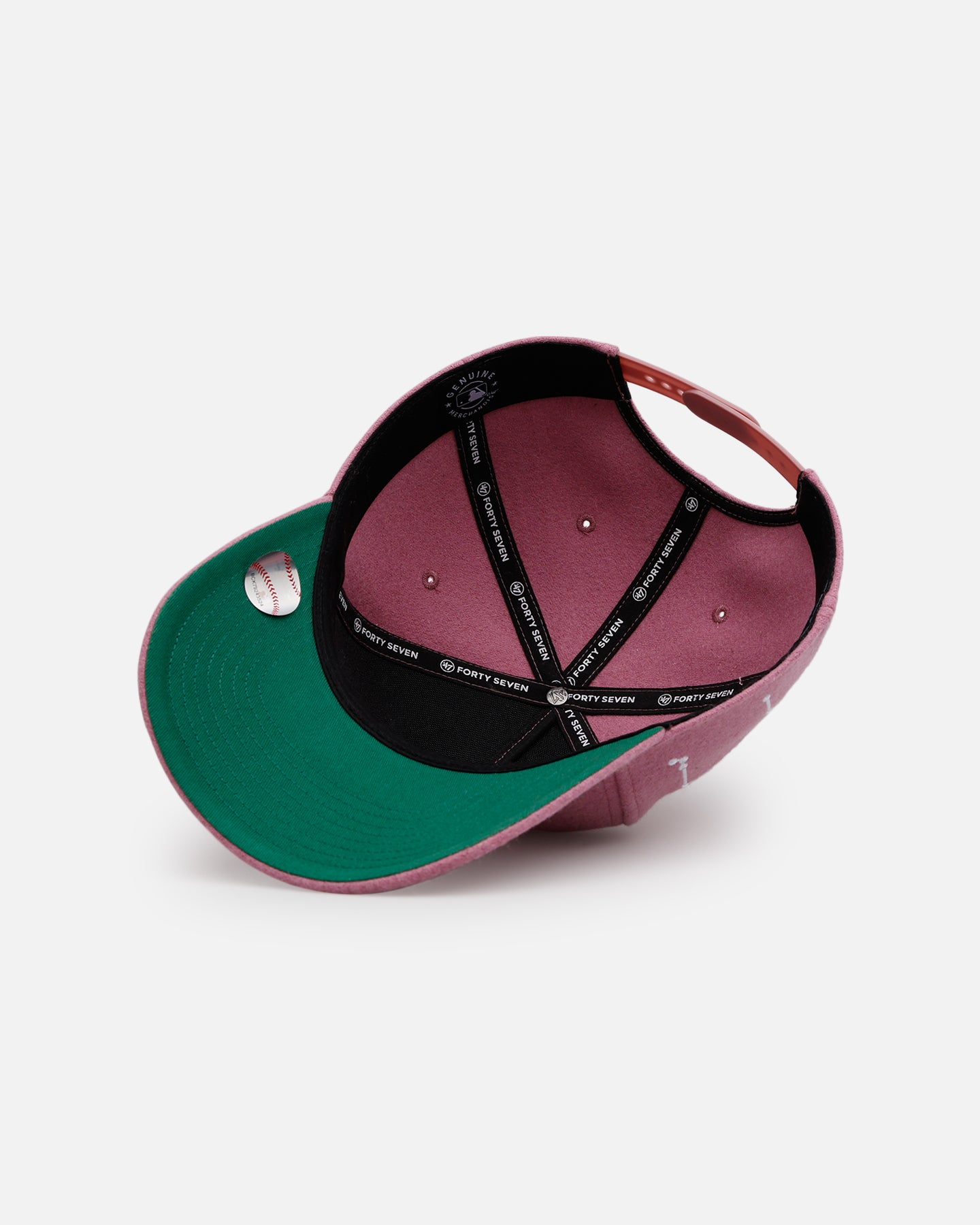 47 Brand Los Angeles Dodgers 'Zodiac' Libra 47 Offside Snapback Cap - Mauve Adjustable Baseball Hat for Men & Women - Perfect for Game Day, Sports Events & Casual Wear