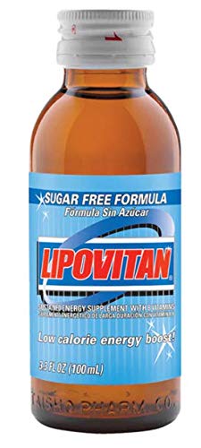 Taisho Lipovitan Sugar-Free Energy Drink with B Vitamins - 6 Packs x 10 Cans (3.3 fl oz/100ml Each) - Boost Focus & Energy for Workouts, Study & Long Workdays